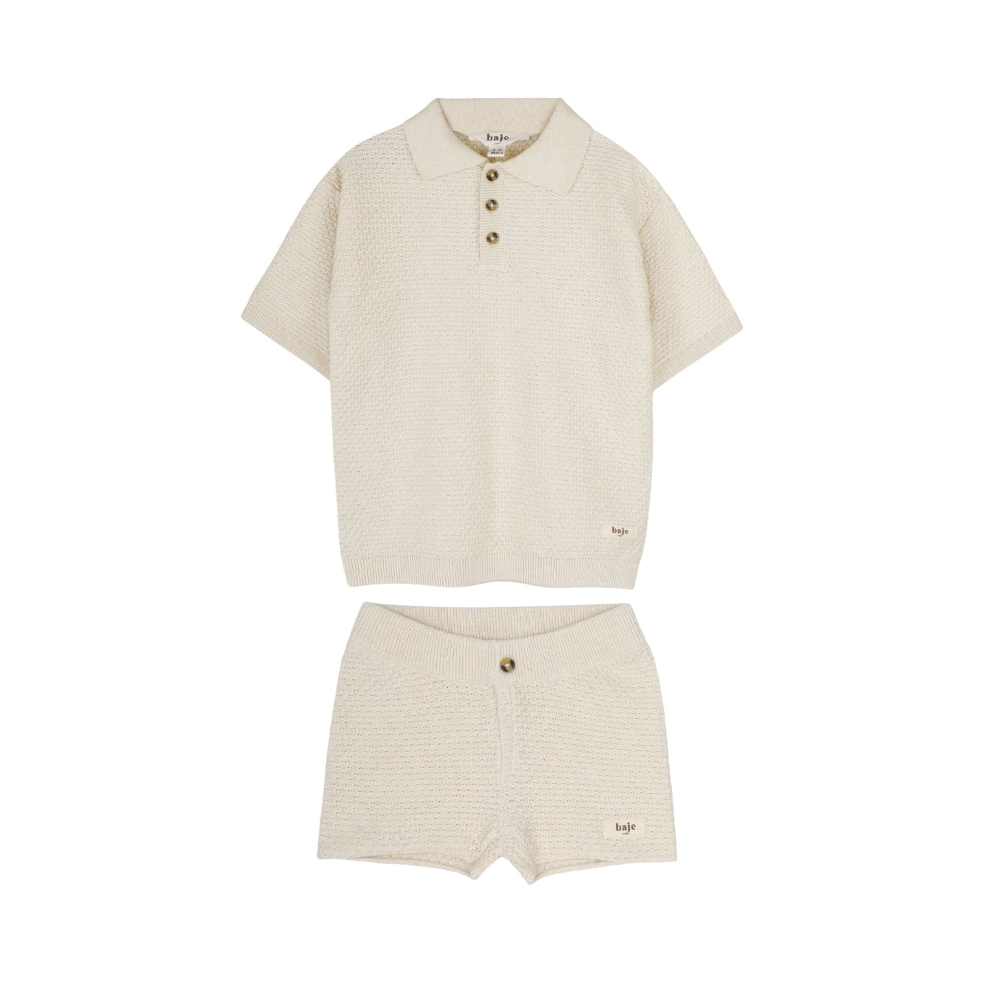 Fygo Polo Set | White Coconut