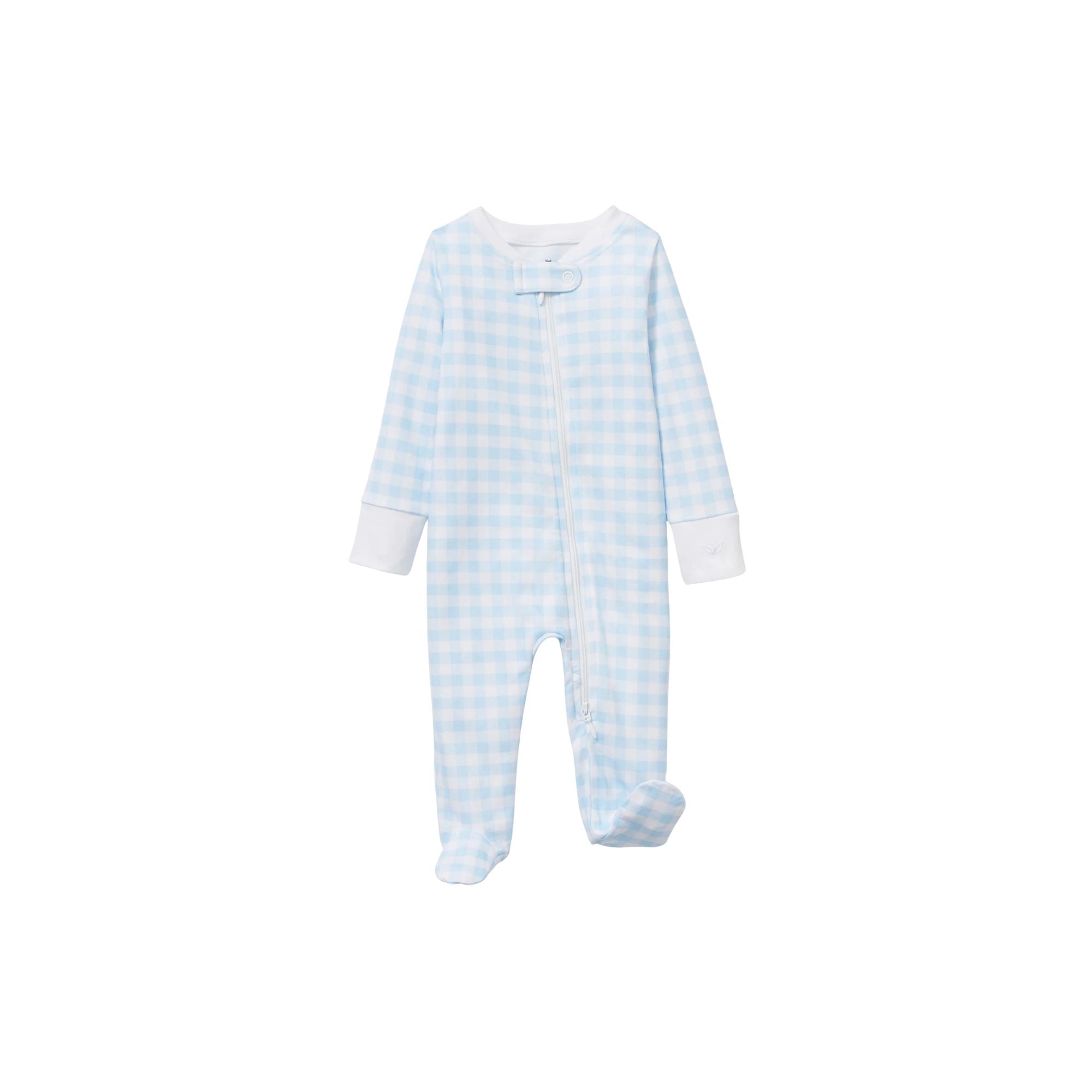 Pima Romper | Blue Gingham