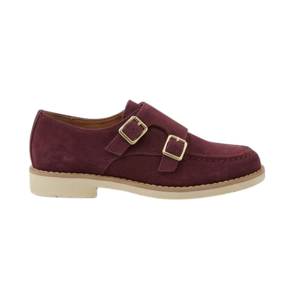 Burgundy English Loafers