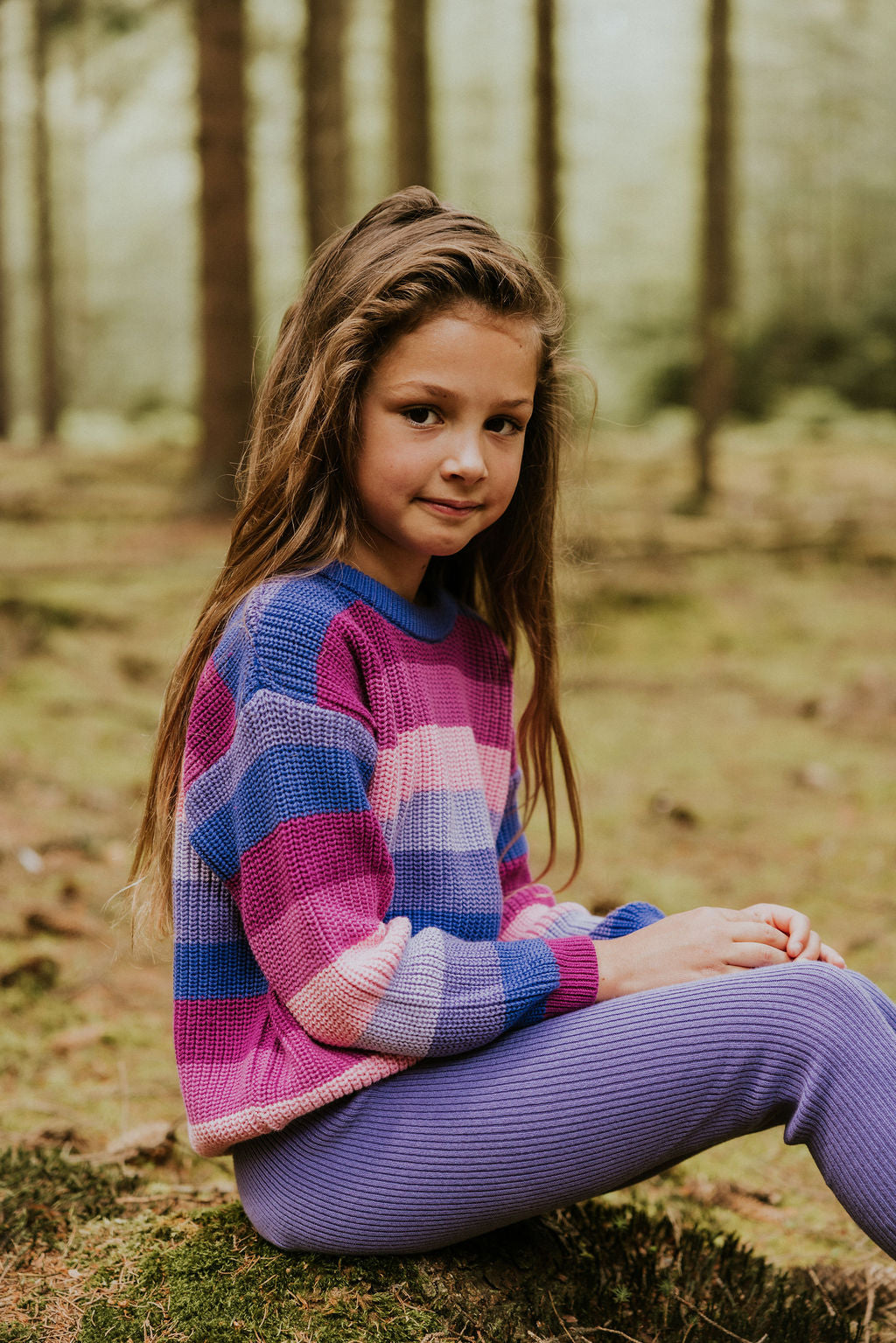 Stripes Knitted Sweater | Sweet Gallery
