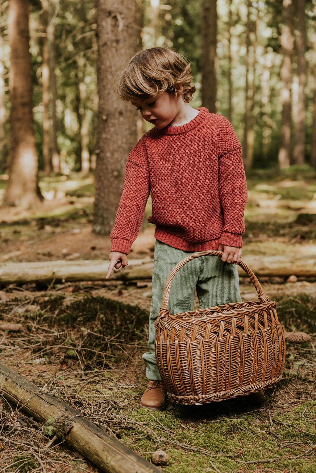Kyoto Knitted Sweater | Indian Red