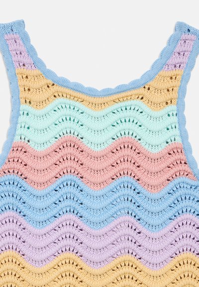 Sleeveless Crochet Top | Multicolor