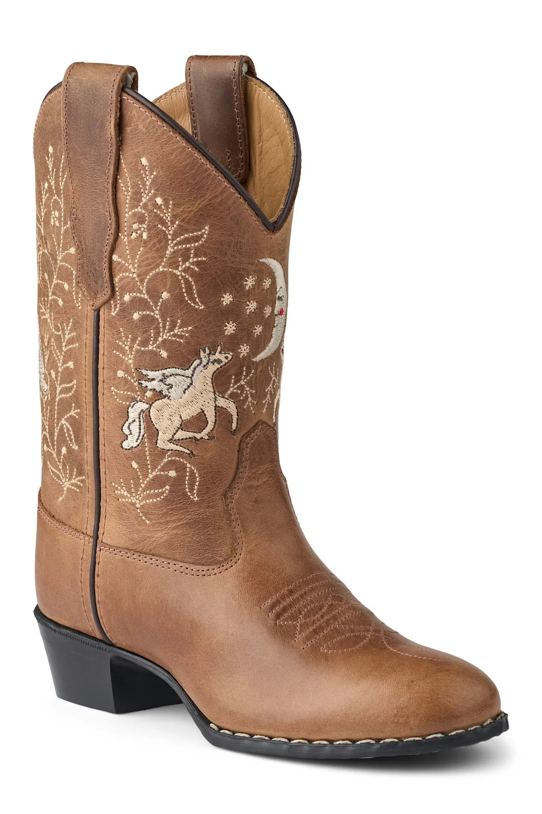 Unicorn Cowboy Boots | Cognac