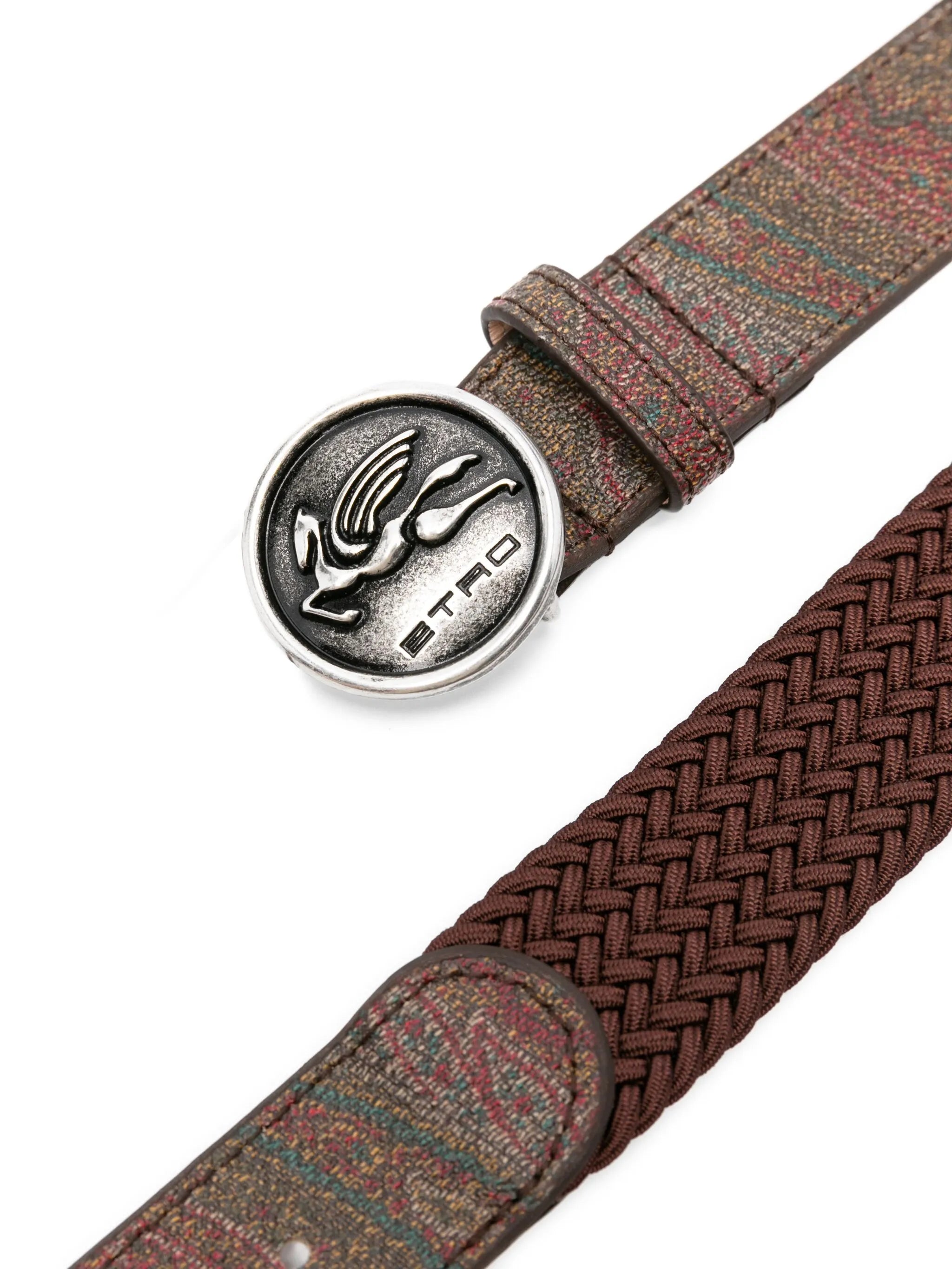 Braided Leather Belt