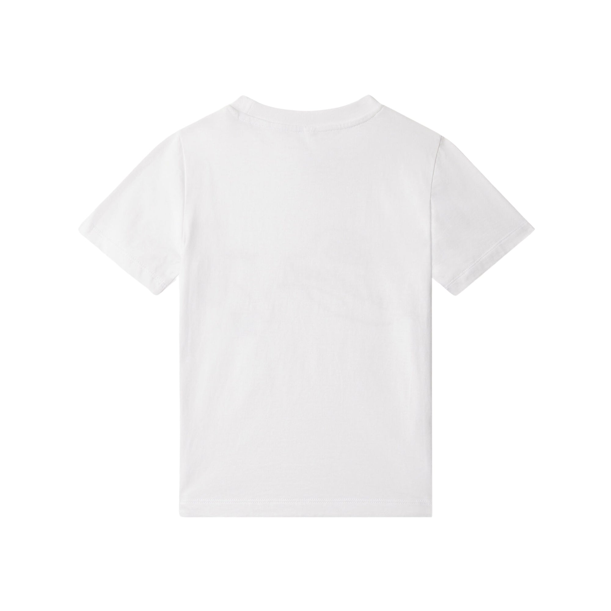 Printed Cotton Jersey T-shirt | White
