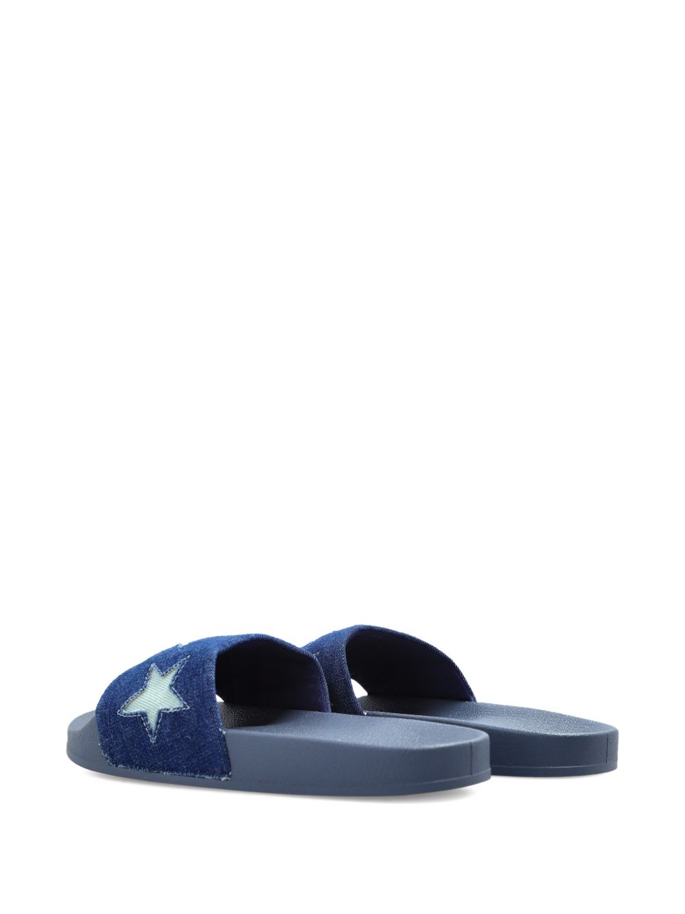 Star Slides | Navy Denim Blue