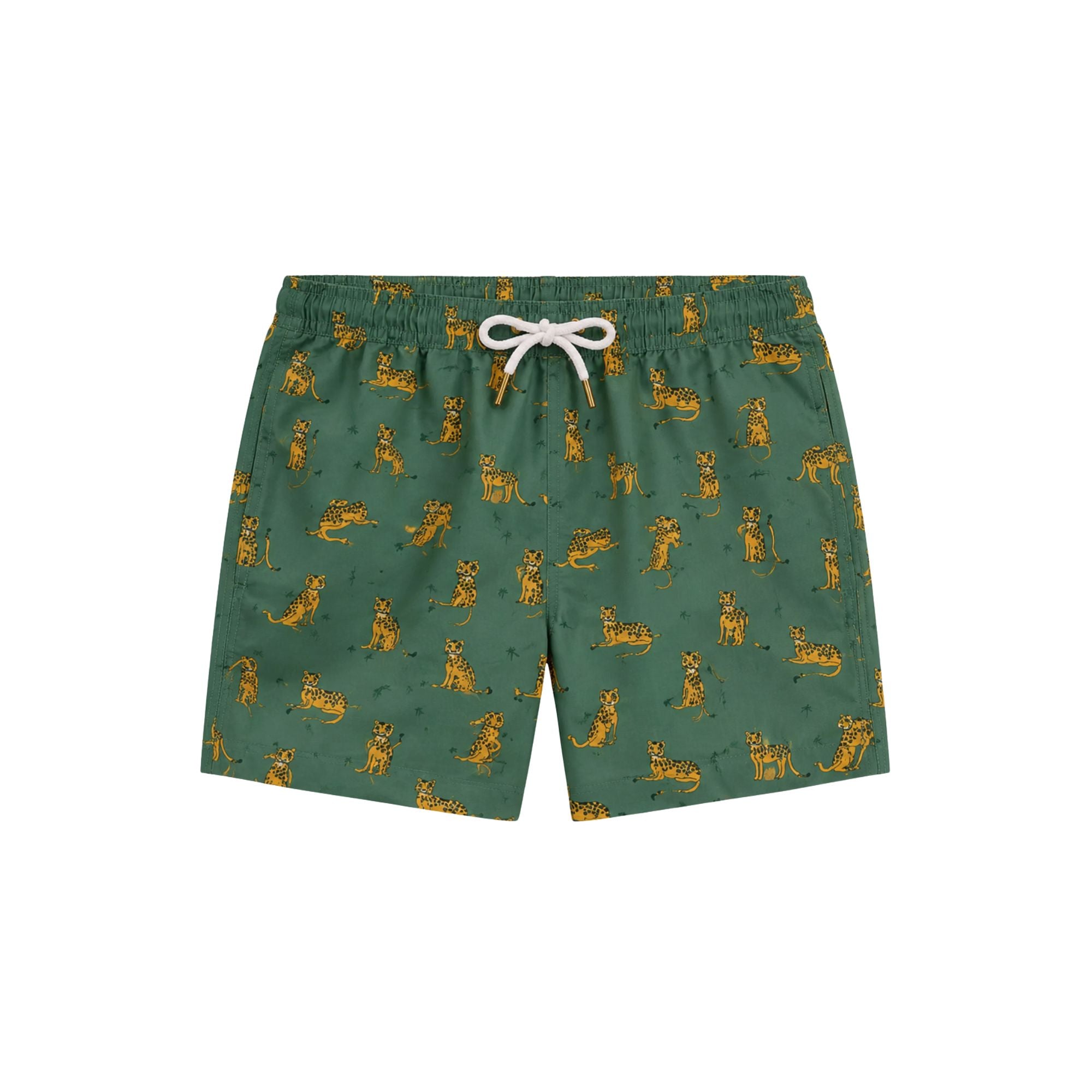 Leopard Boys Swim Short | Green