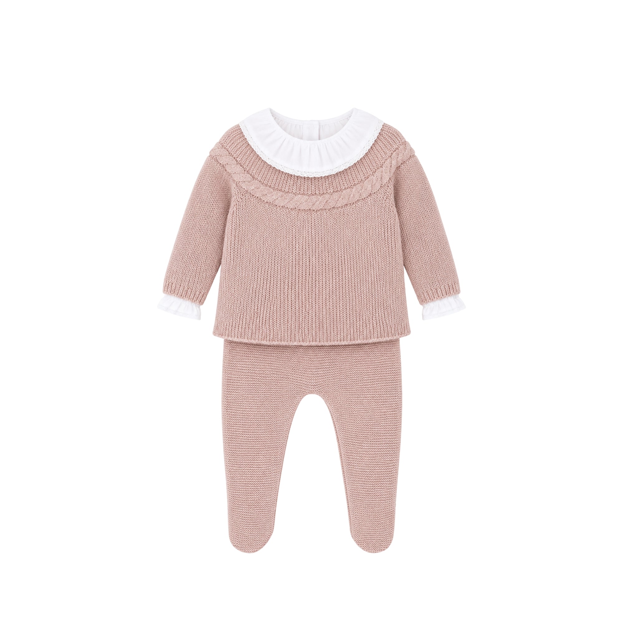 Knit Ruffle Set