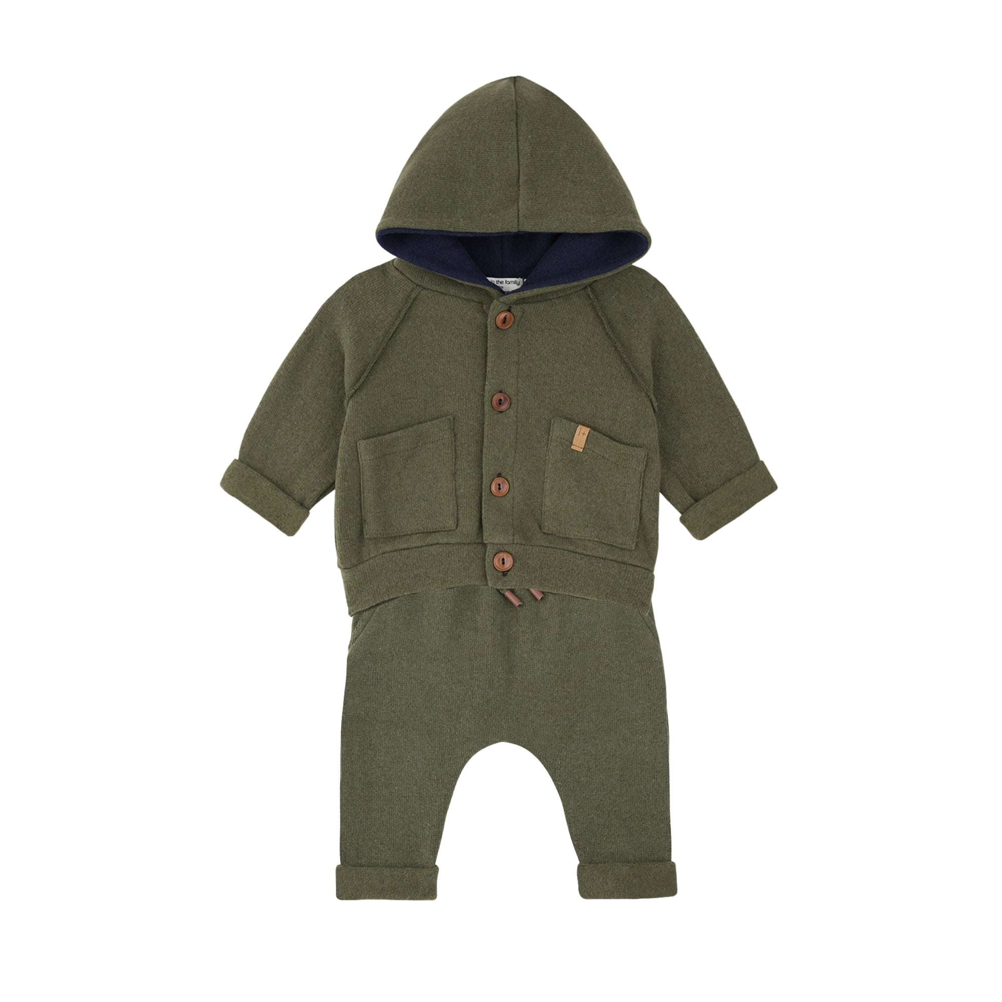 Edmonton Hooded Set | Khaki