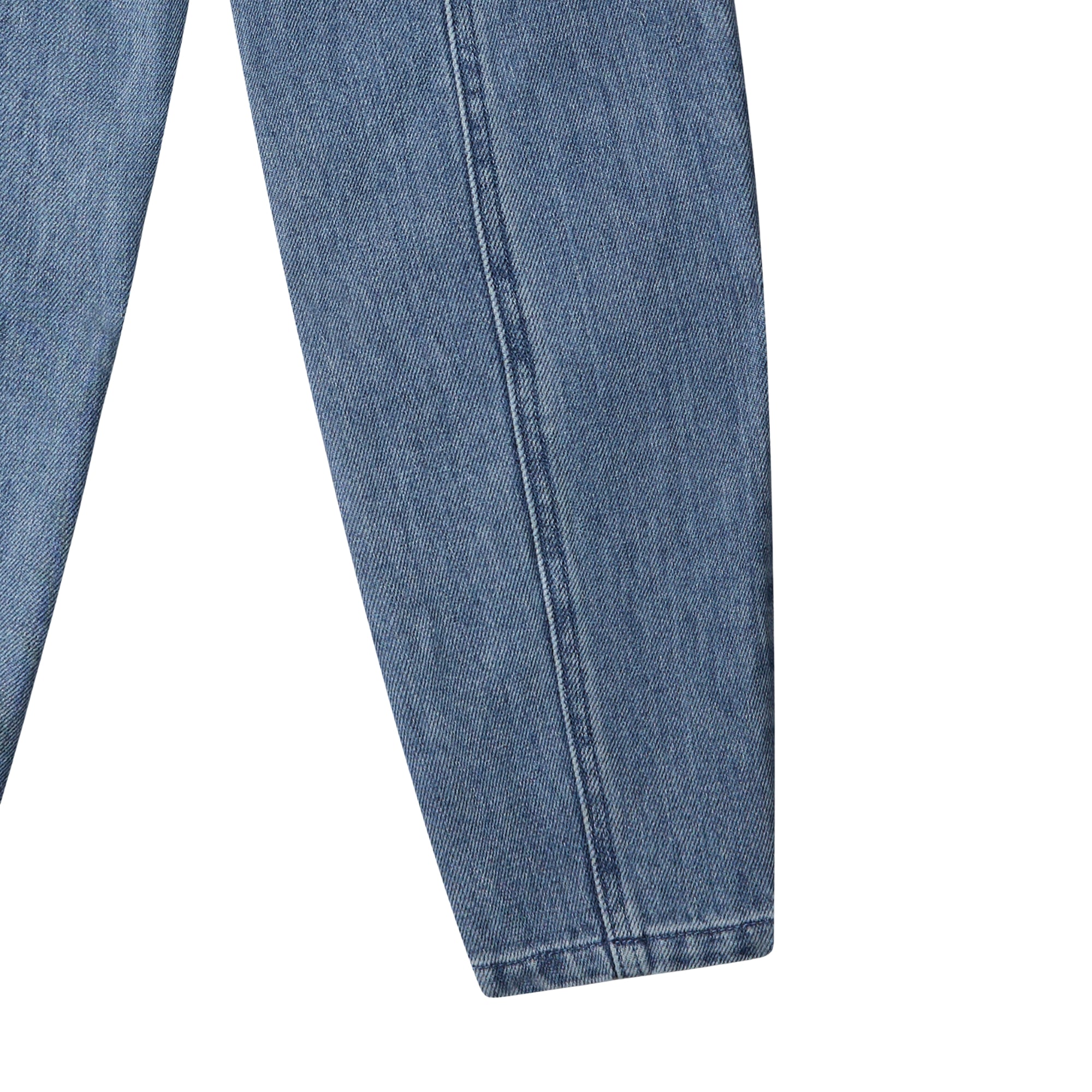 Patch Appliqué Barrel Jeans | Air Force Blue