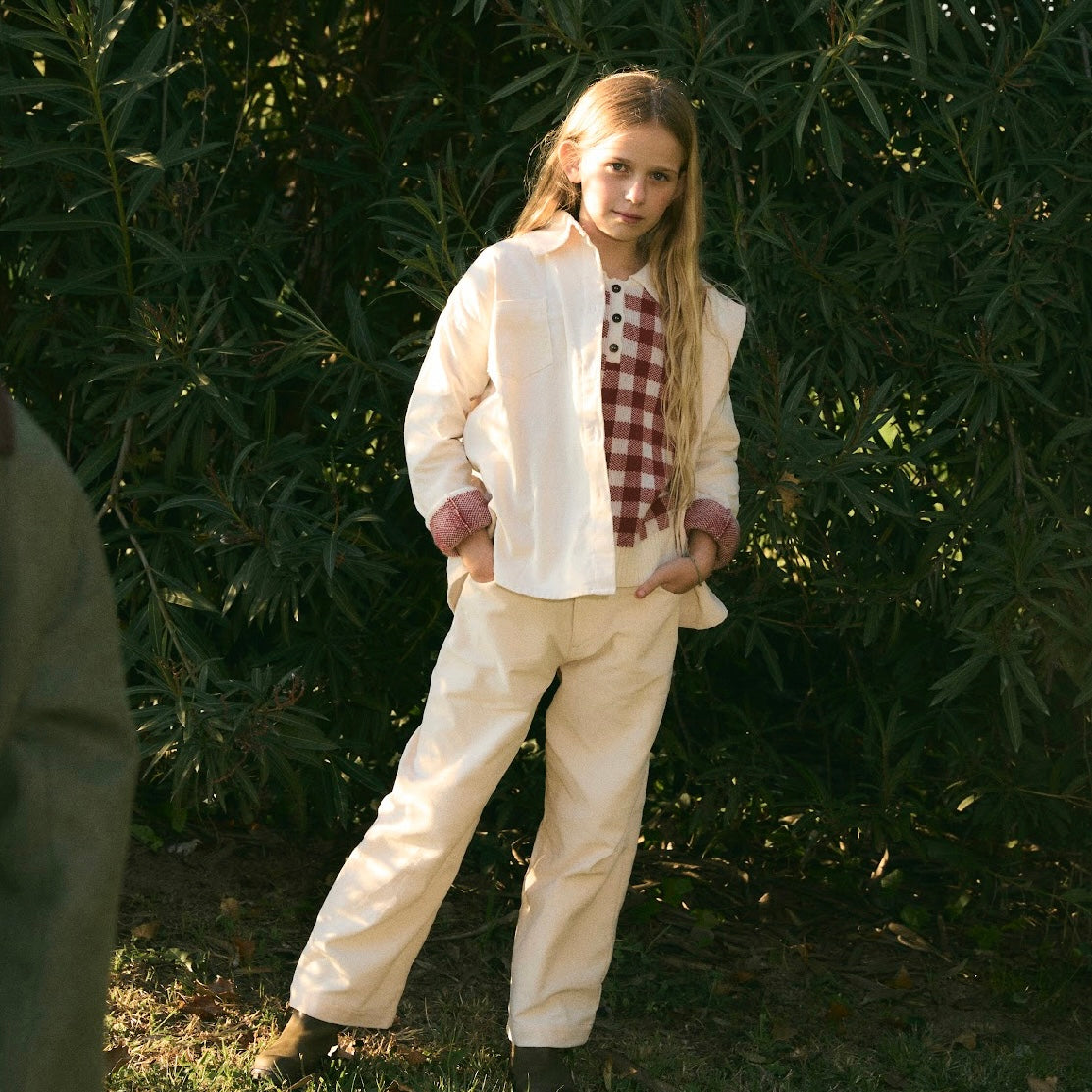 Corduroy Pants | Ivory