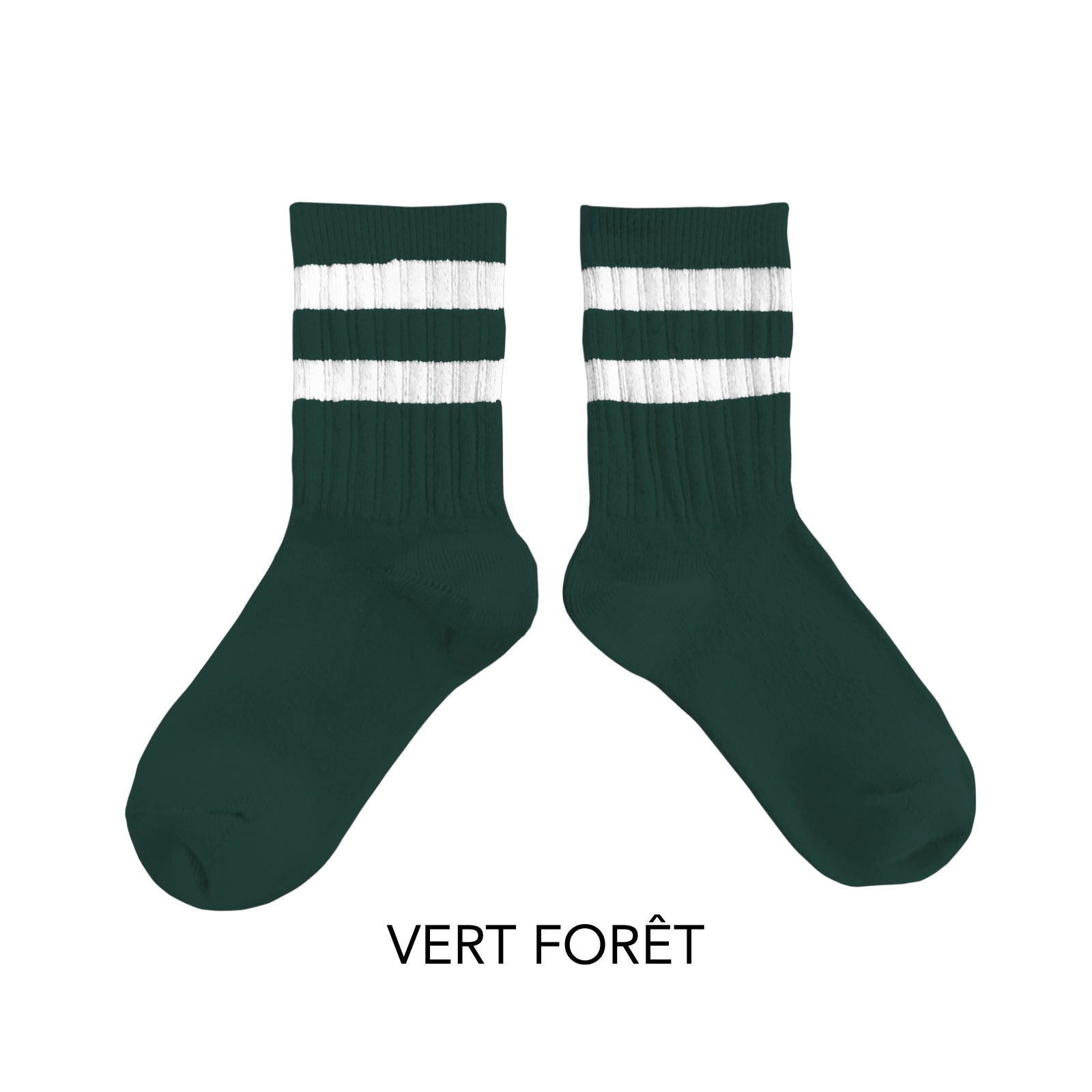 Nico Ribbed Varsity Crew Socks