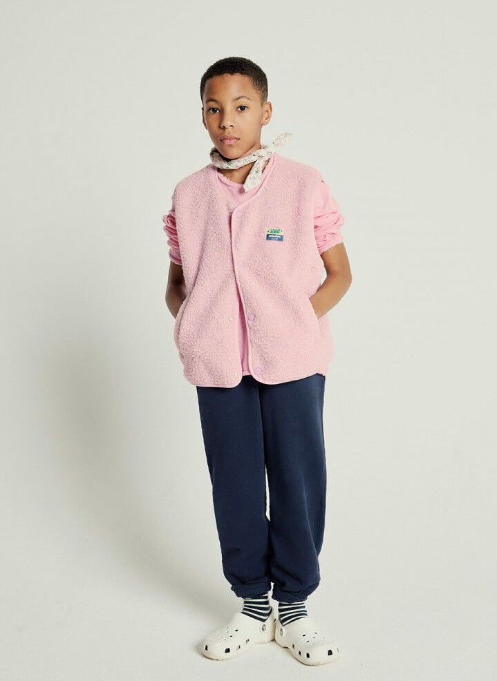 Hoktown Sleeveless Jacket | Sugared Almond