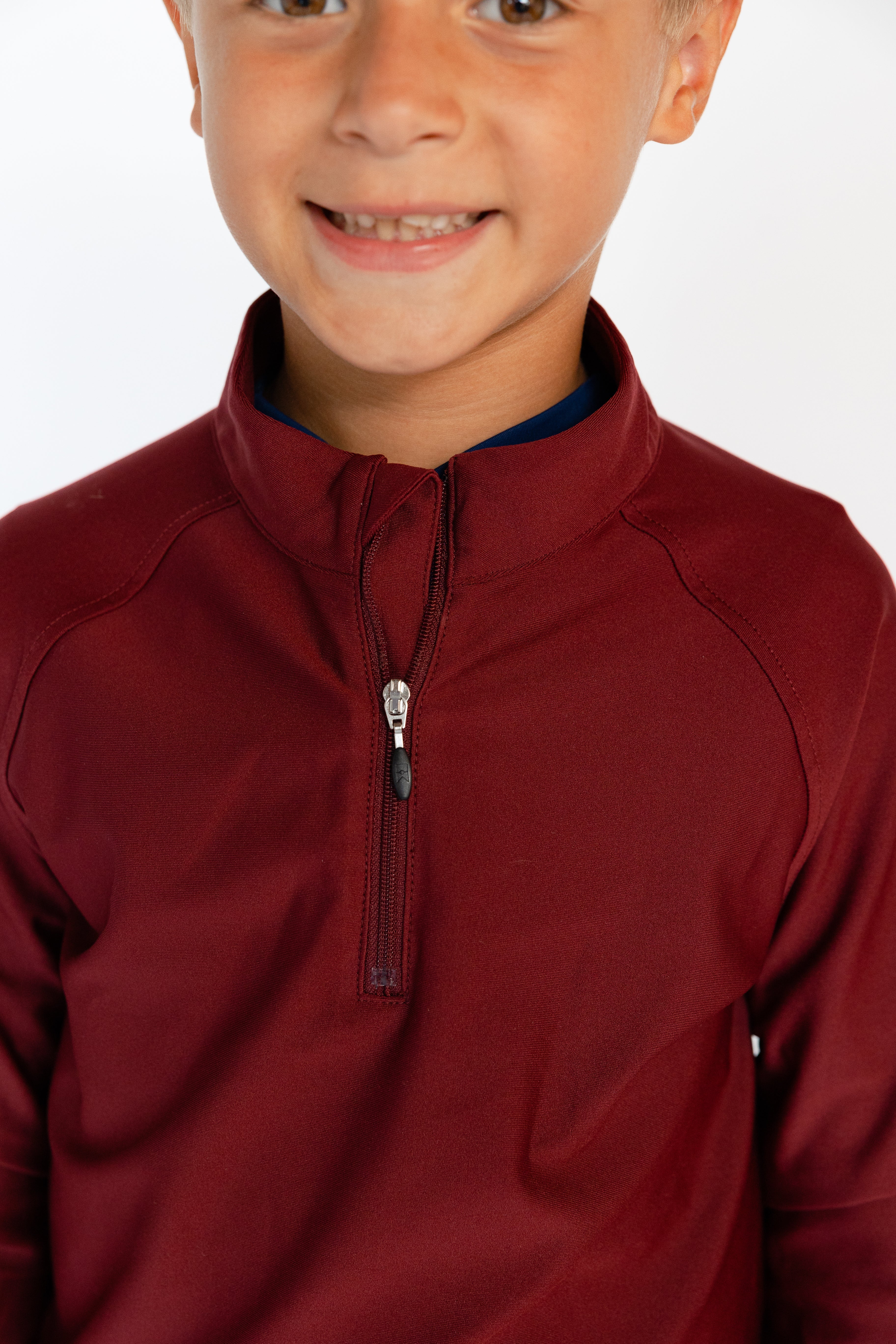 Half-Zip | Maroon