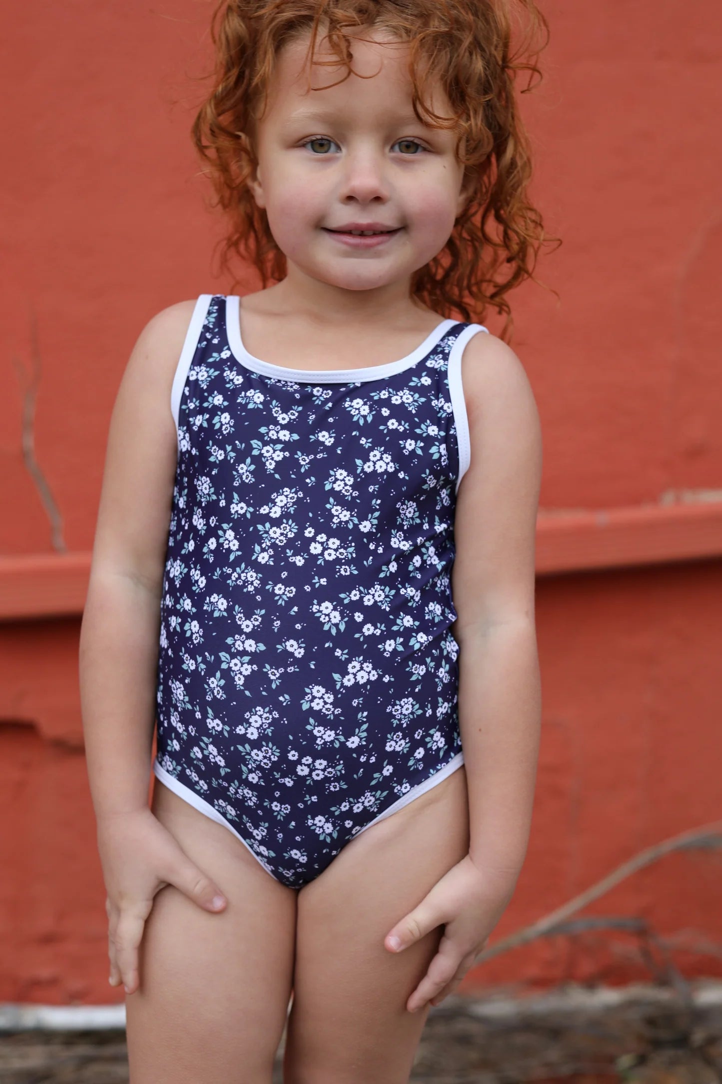 One Piece Tank | Beach Club Floral