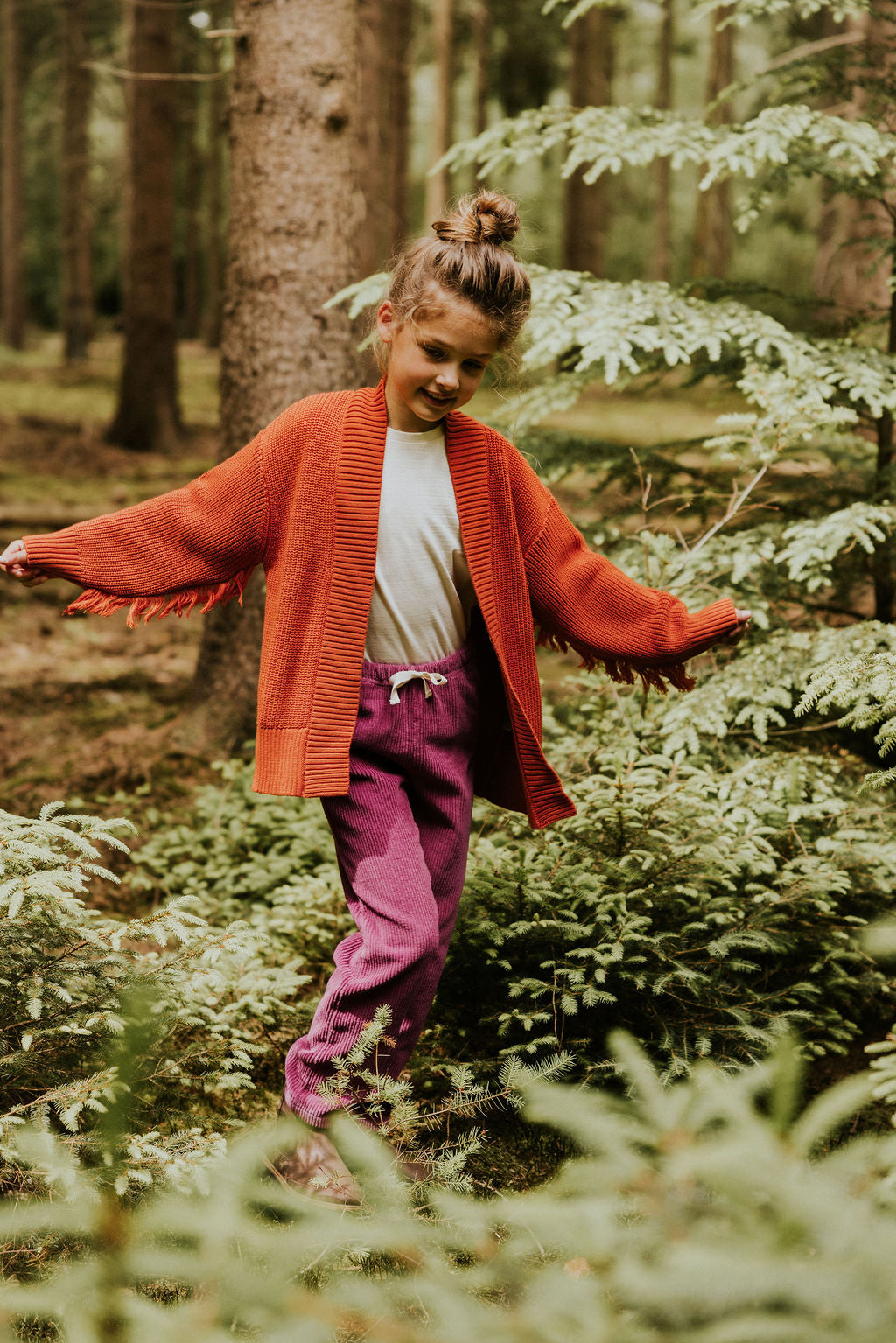Beau Corduroy Trousers | Purper