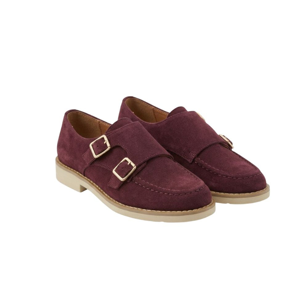 Burgundy English Loafers