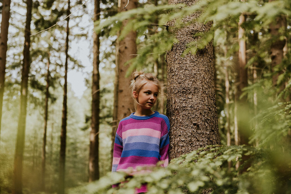 Stripes Knitted Sweater | Sweet Gallery