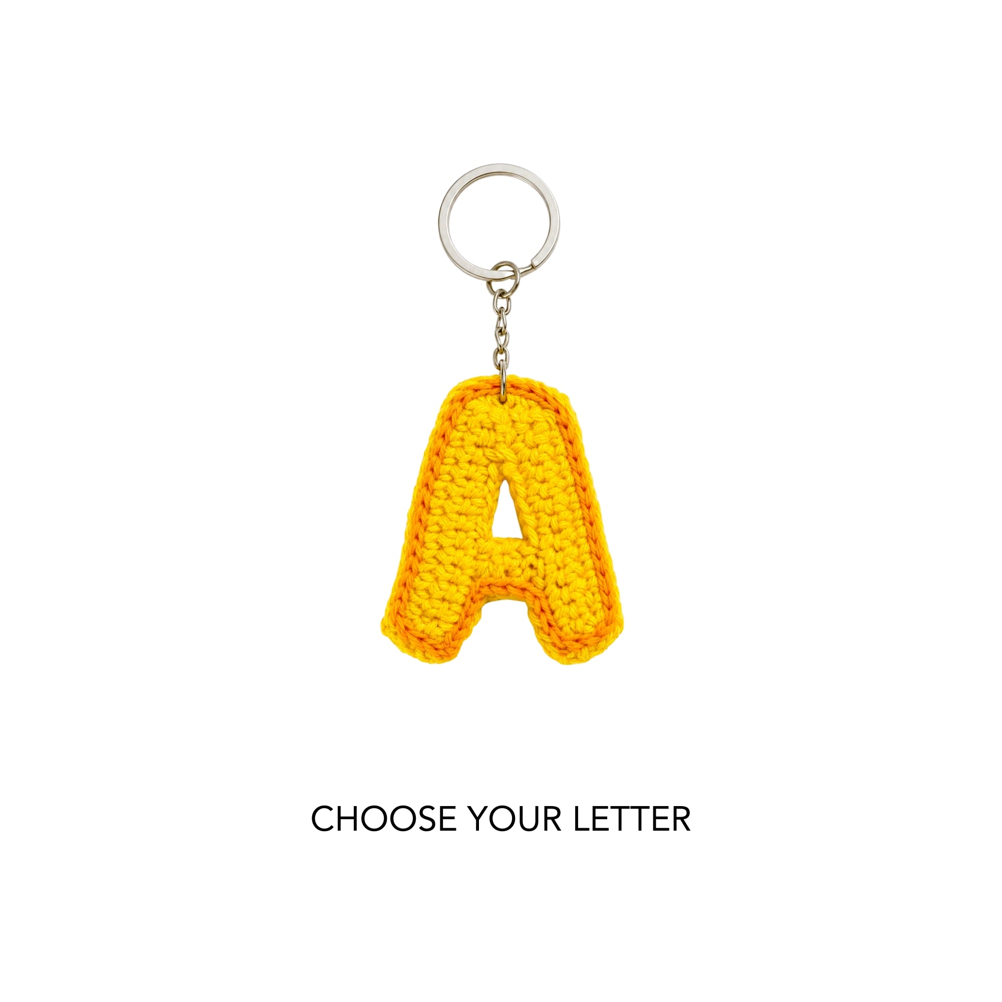 Crochet Initial Charms