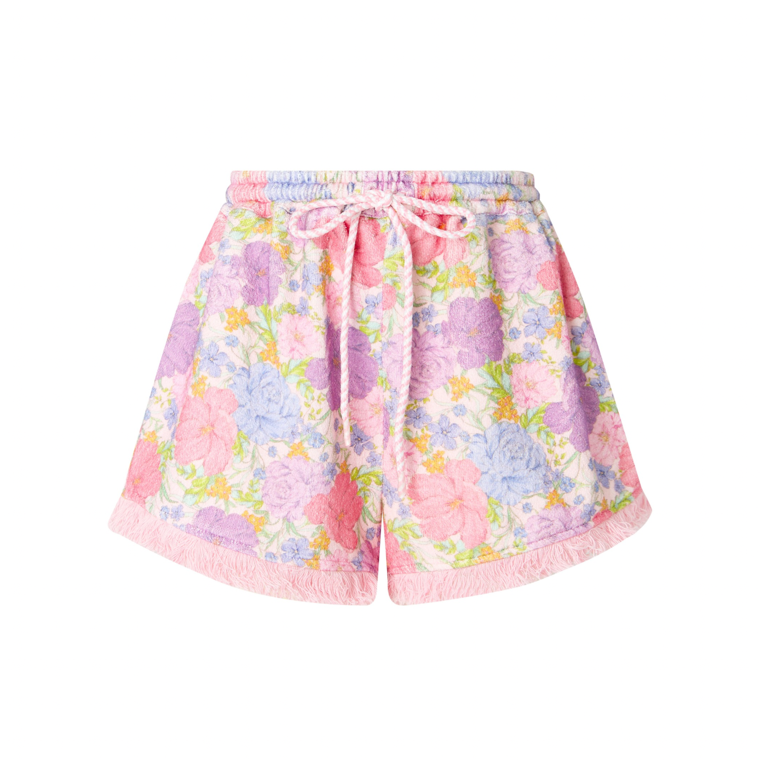 Charlotte Terry Towelling Shorts | Floral