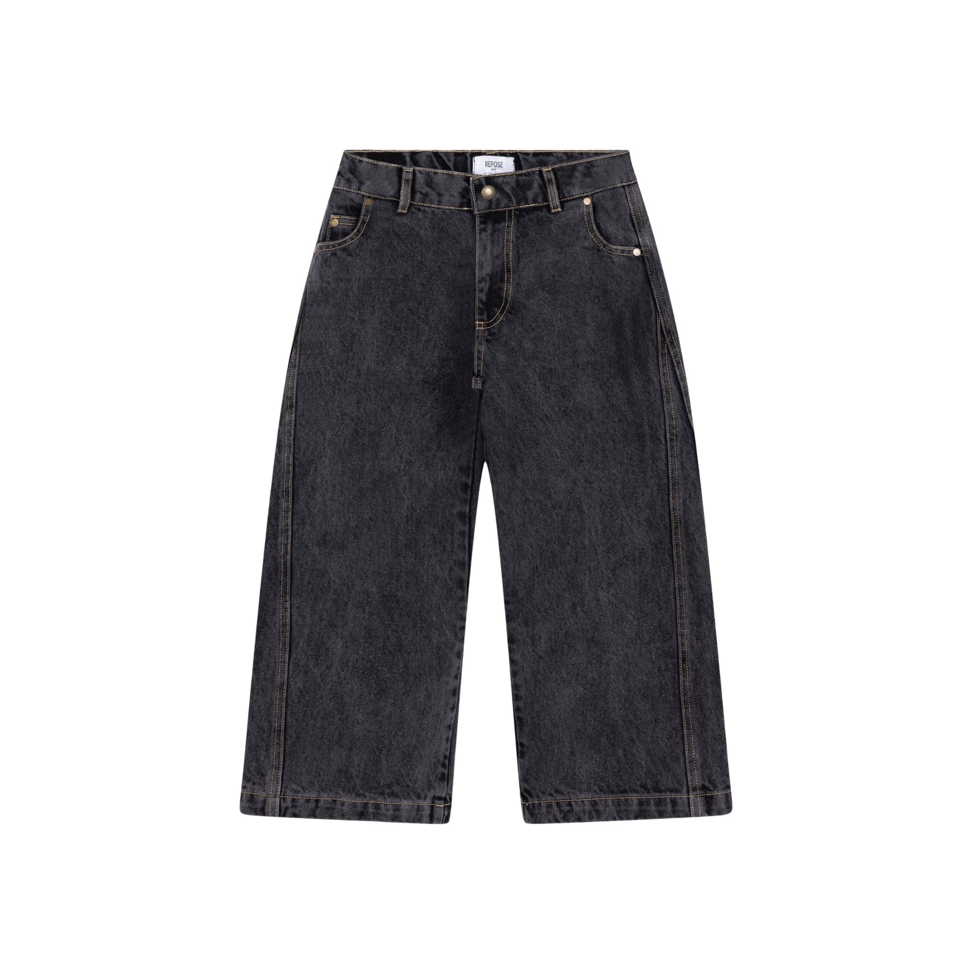 Wide Leg Pants | Slate Grey