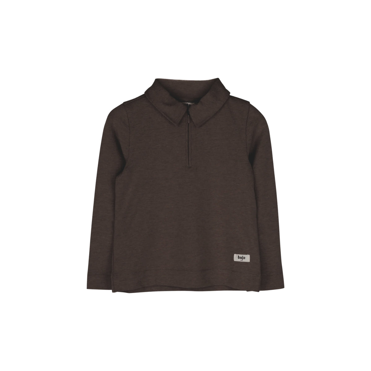 Ferry Long Sleeve Polo | Brown Choco