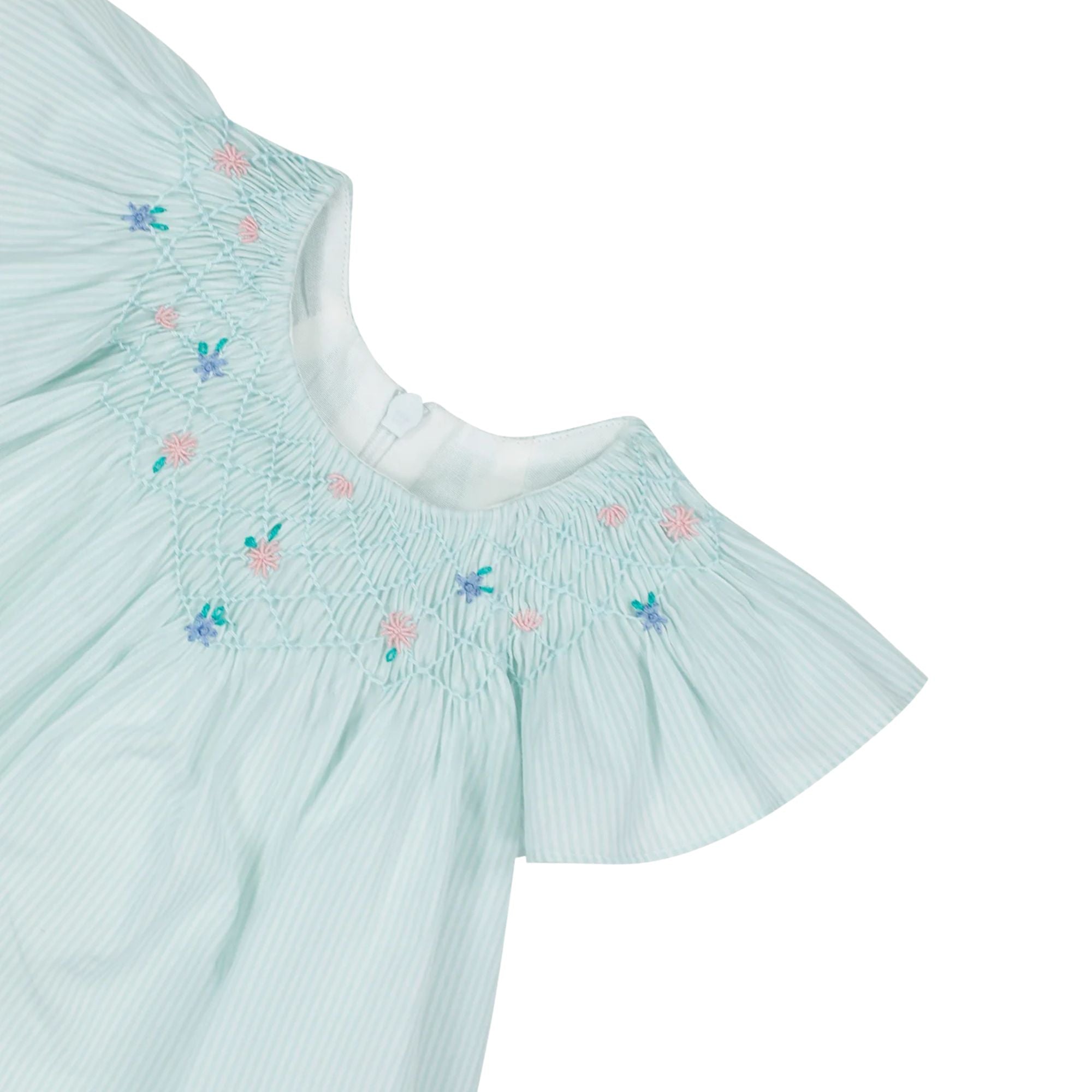 Smocked Embroidery Dress | Opaline