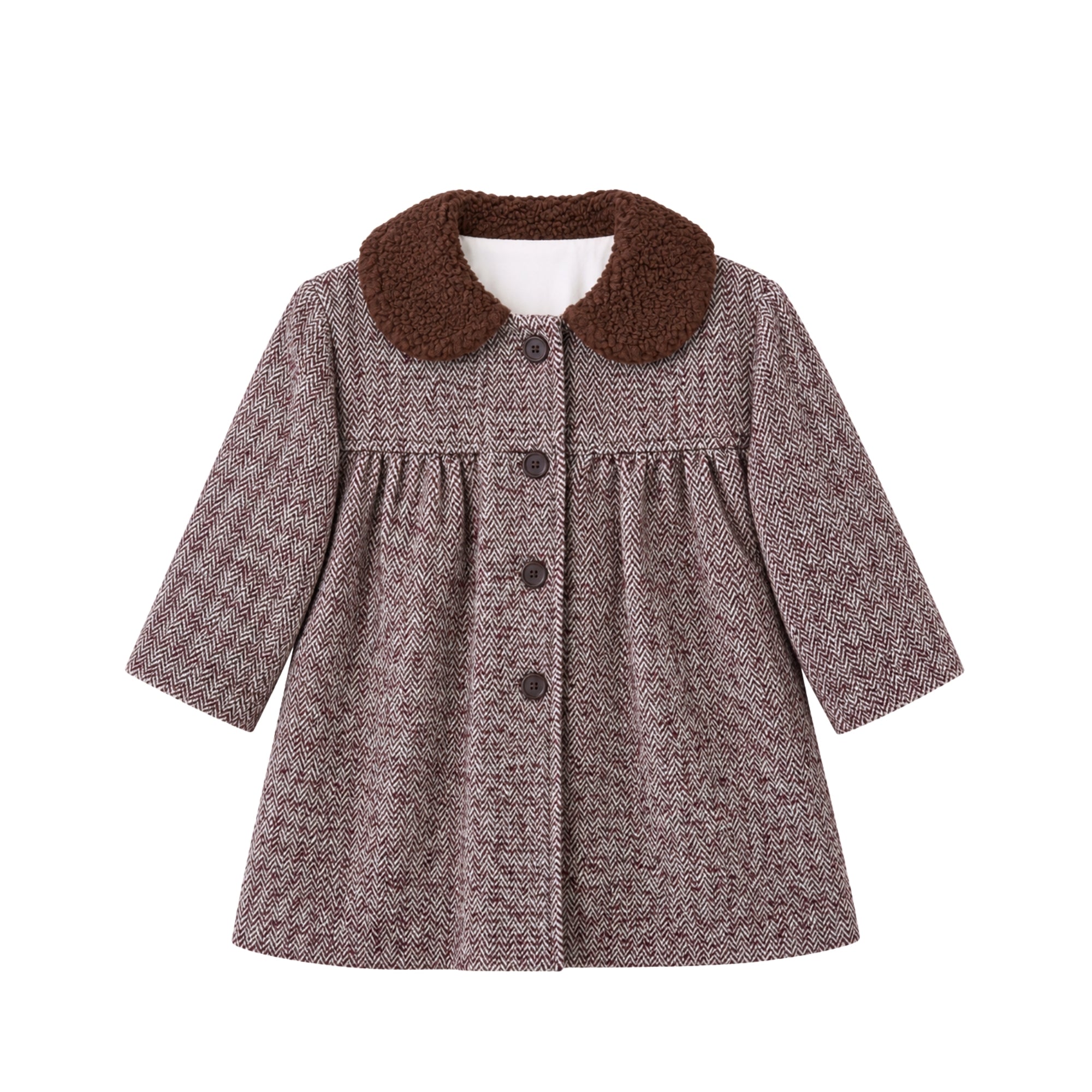 Elena Coat | Melanzana English Mood