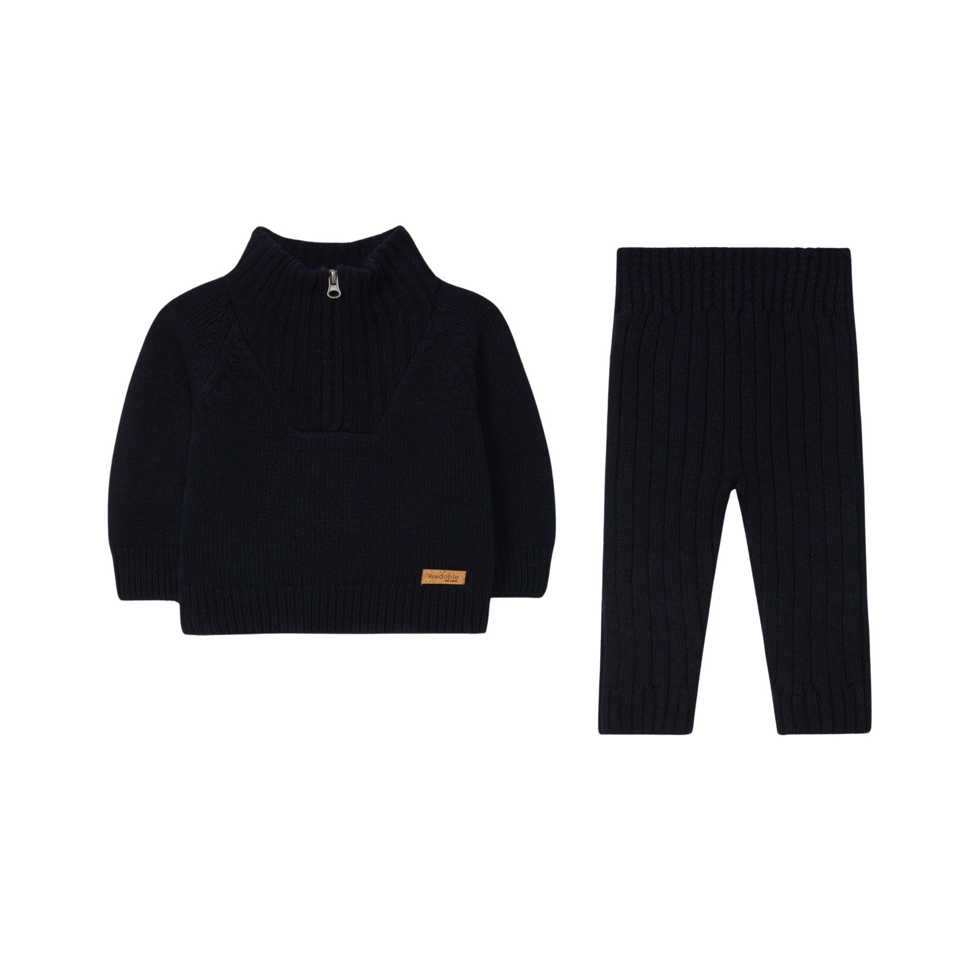 Sweater & Leggings Set | Navy Blue