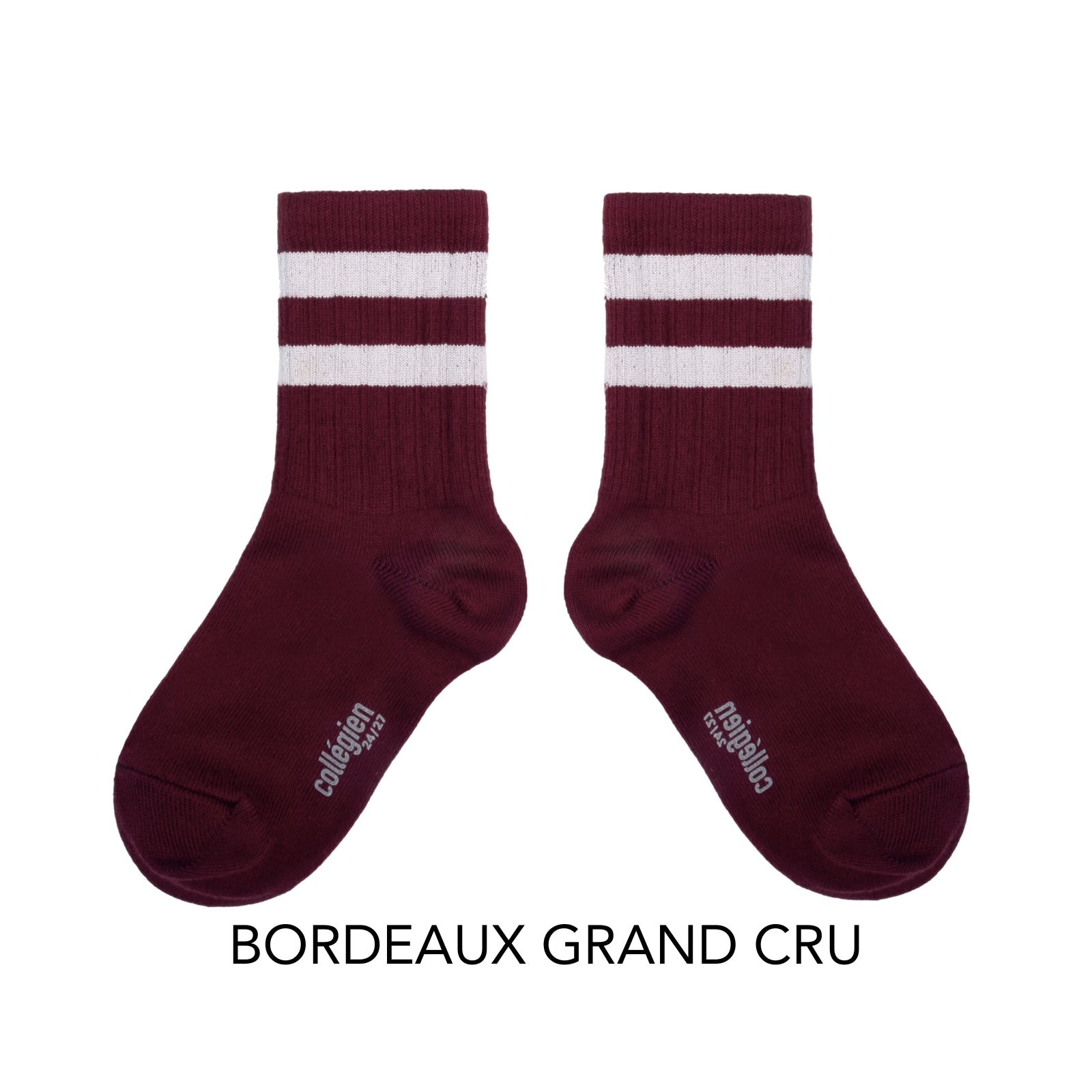 Nico Ribbed Varsity Crew Socks