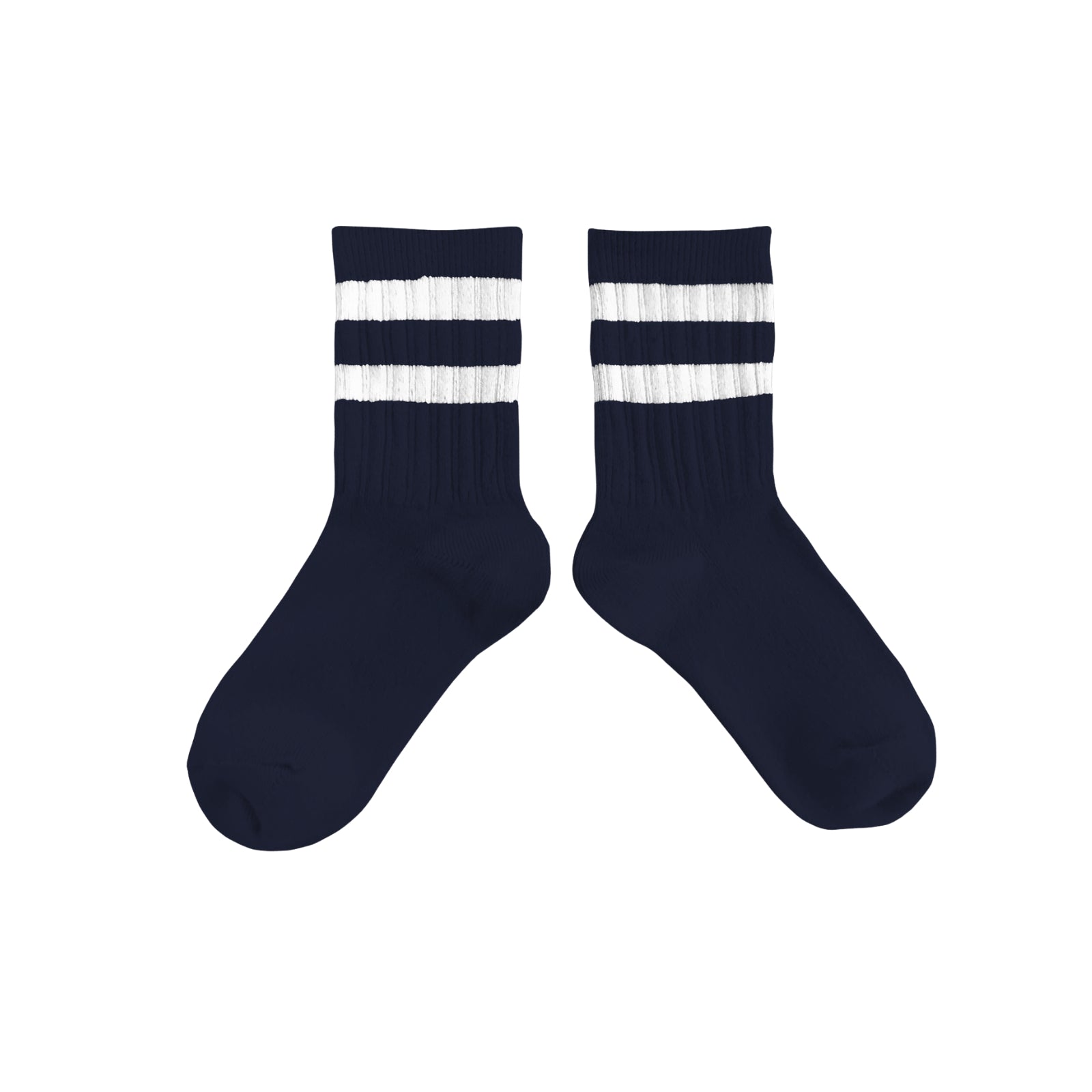 Nico Ribbed Varsity Crew Socks