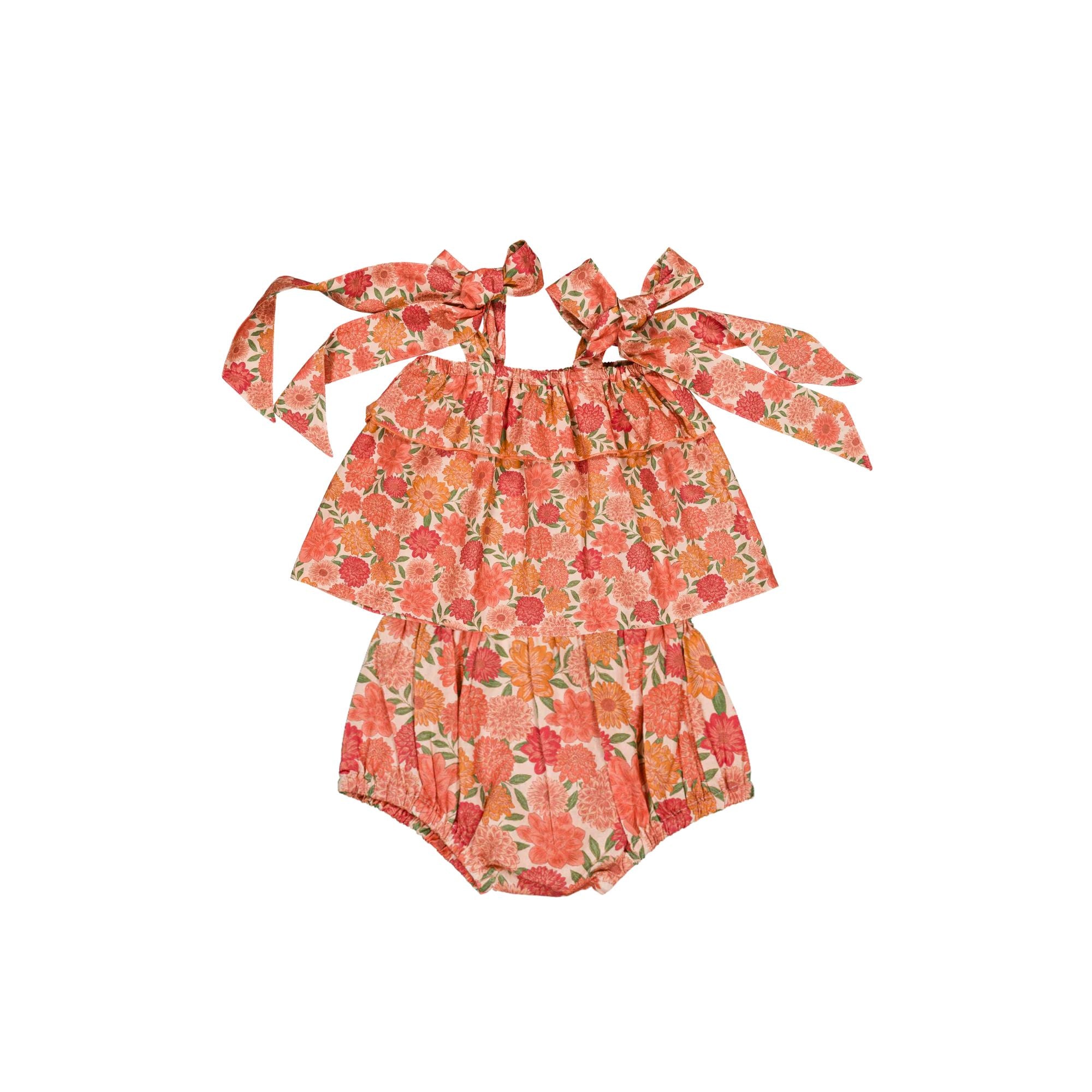 Castille Baby Set | Peonies