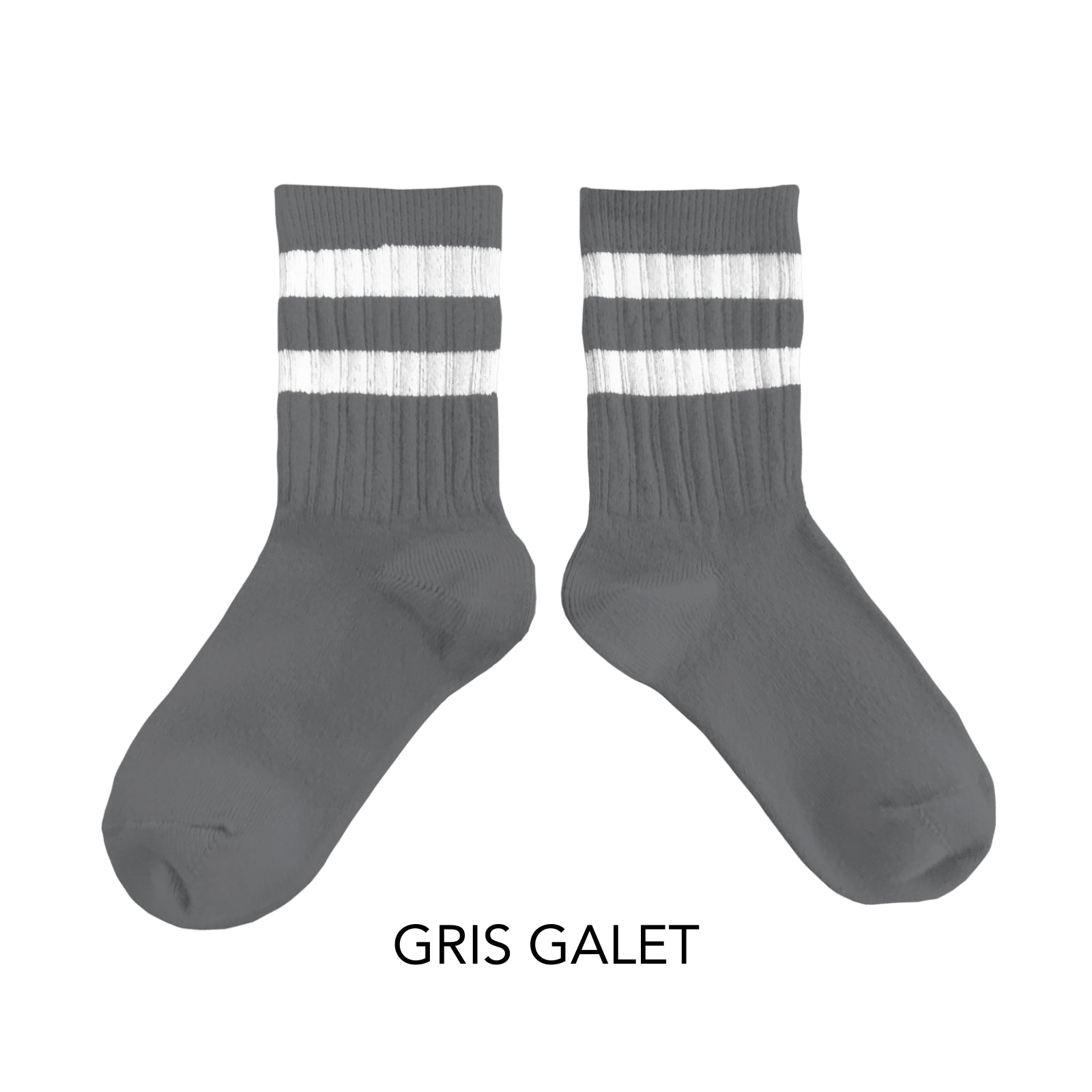 Nico Ribbed Varsity Crew Socks
