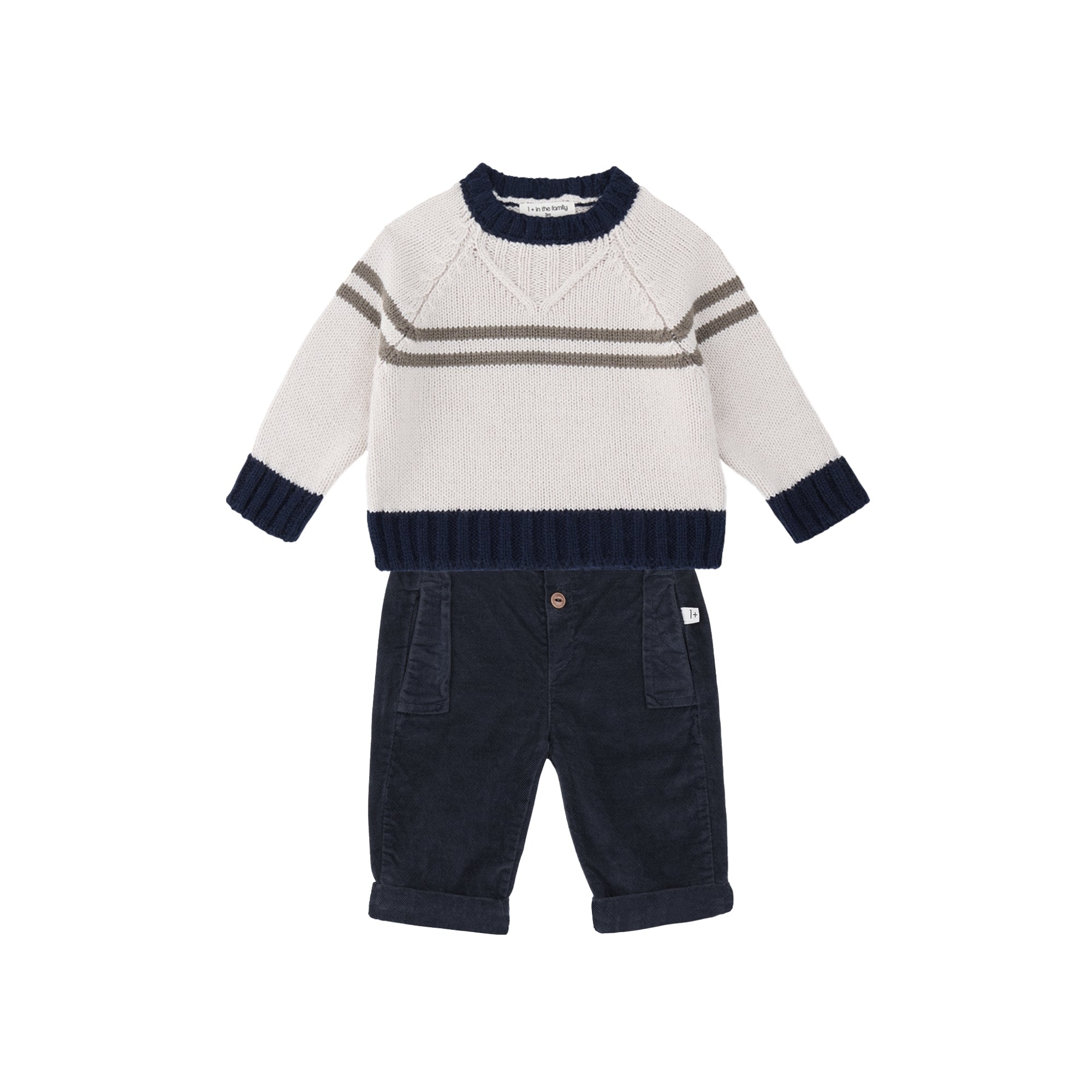 Torino Sweater & Pants Set | Rice