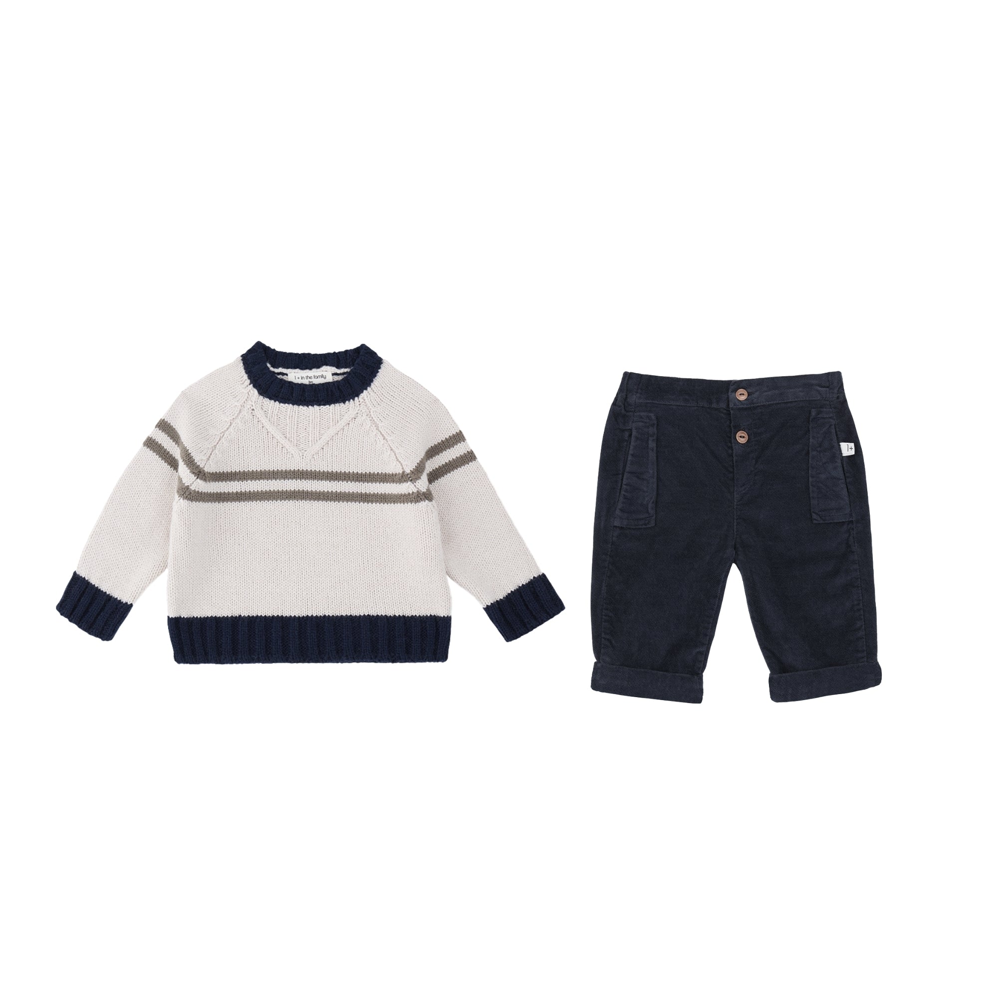 Torino Sweater & Pants Set | Rice
