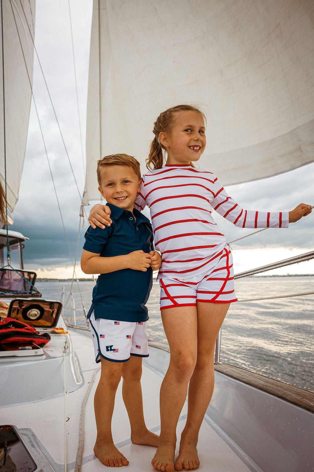 Sail Stripe Practice Tee