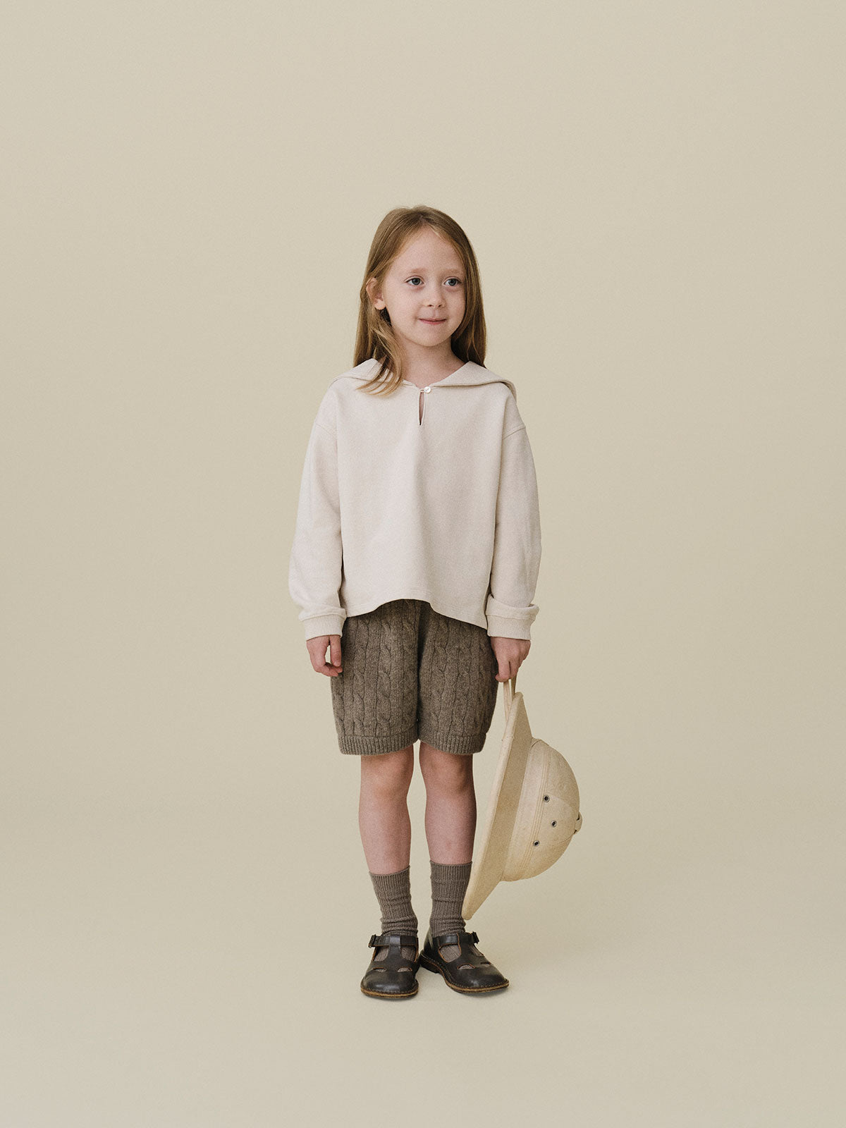 Marine Sailor Sweatshirt | Ecru