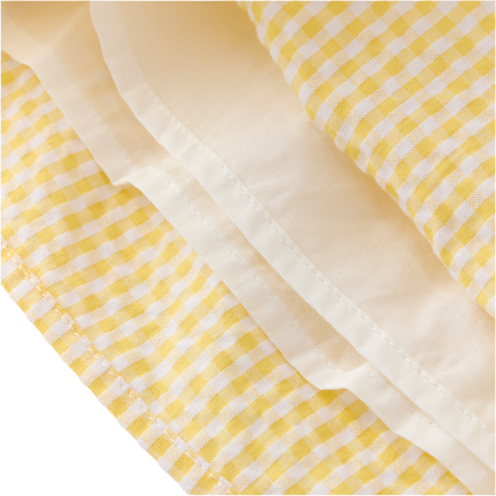 Elara Shorts | Yellow Gingham