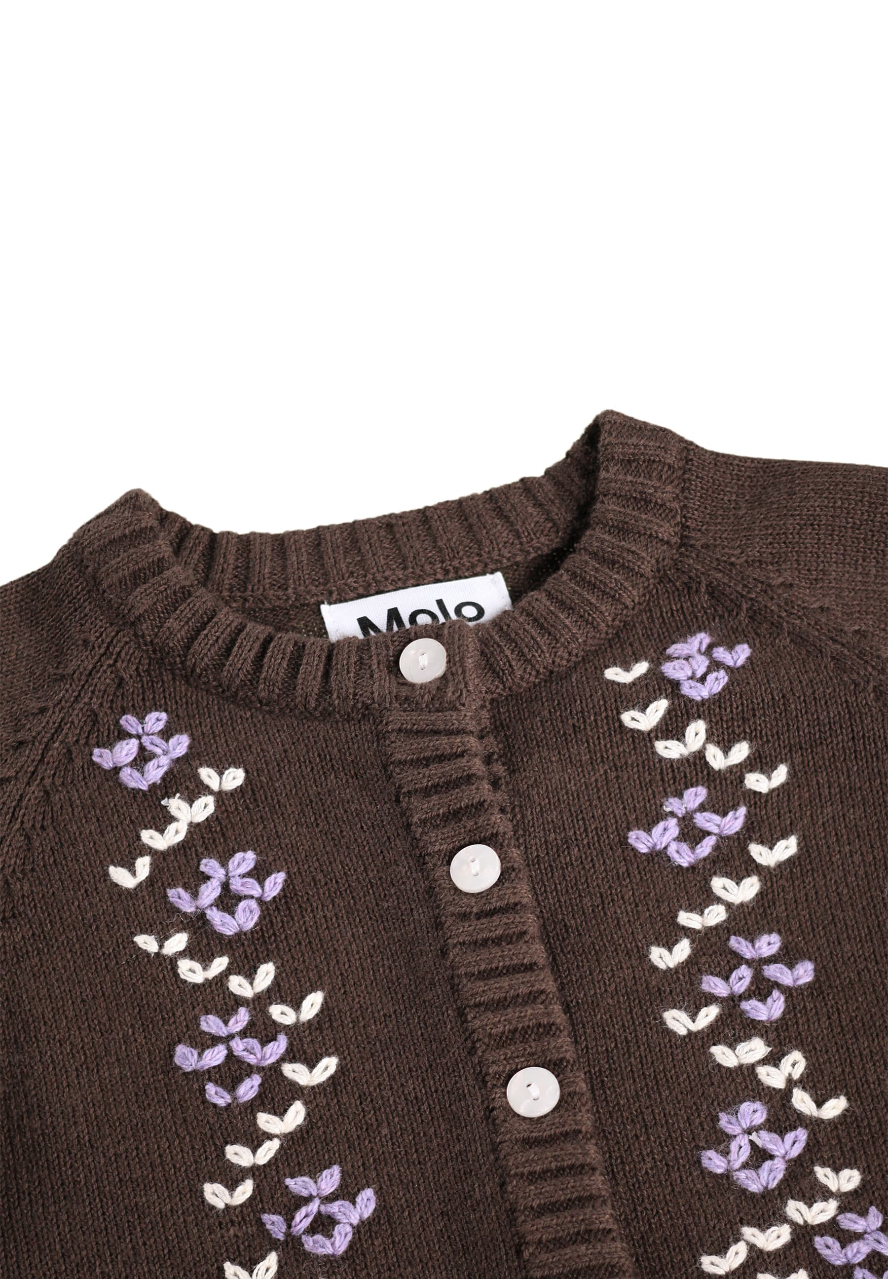 Gillus Cardigan Set | Bark Brown