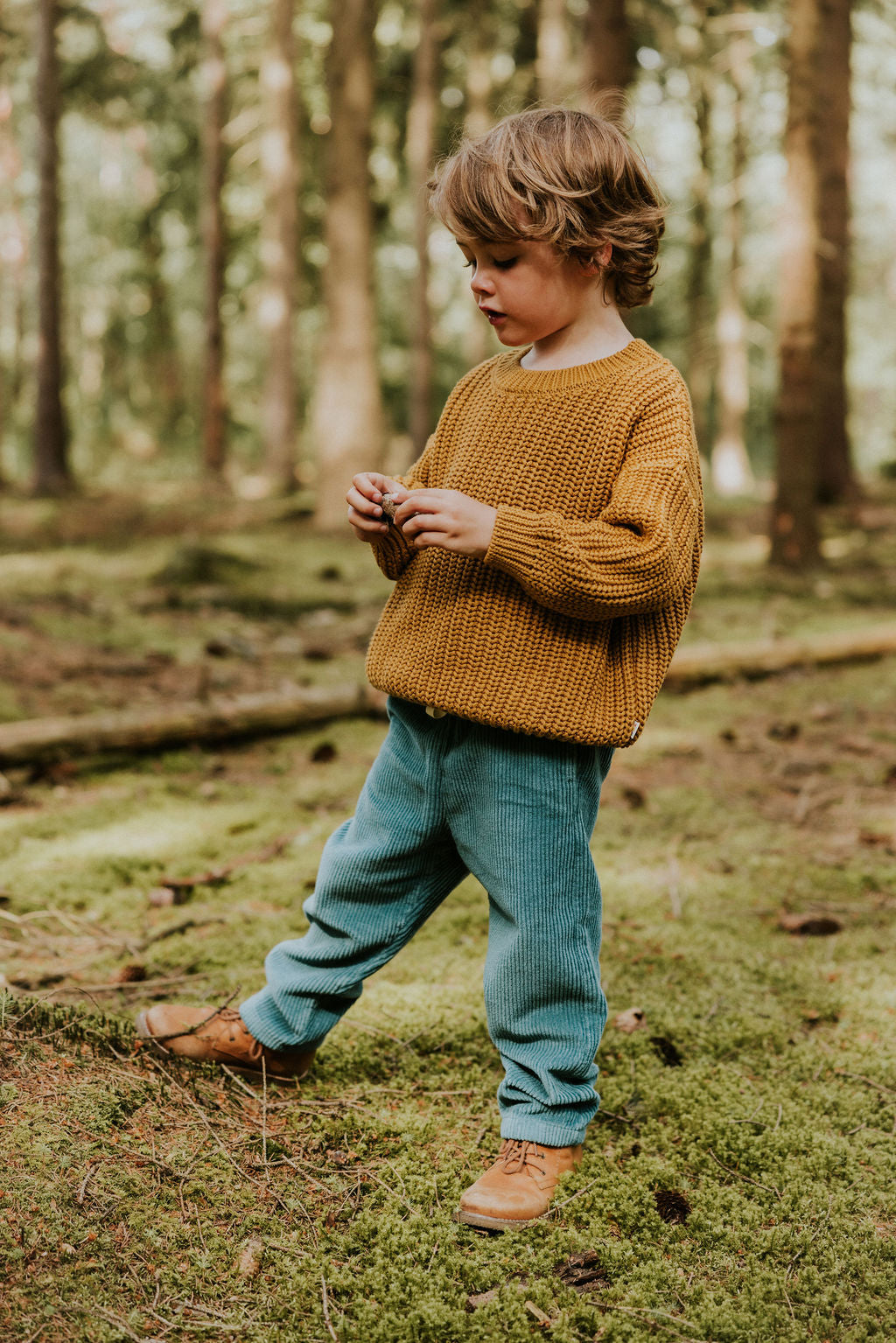 Beau Corduroy Trousers | Petrol