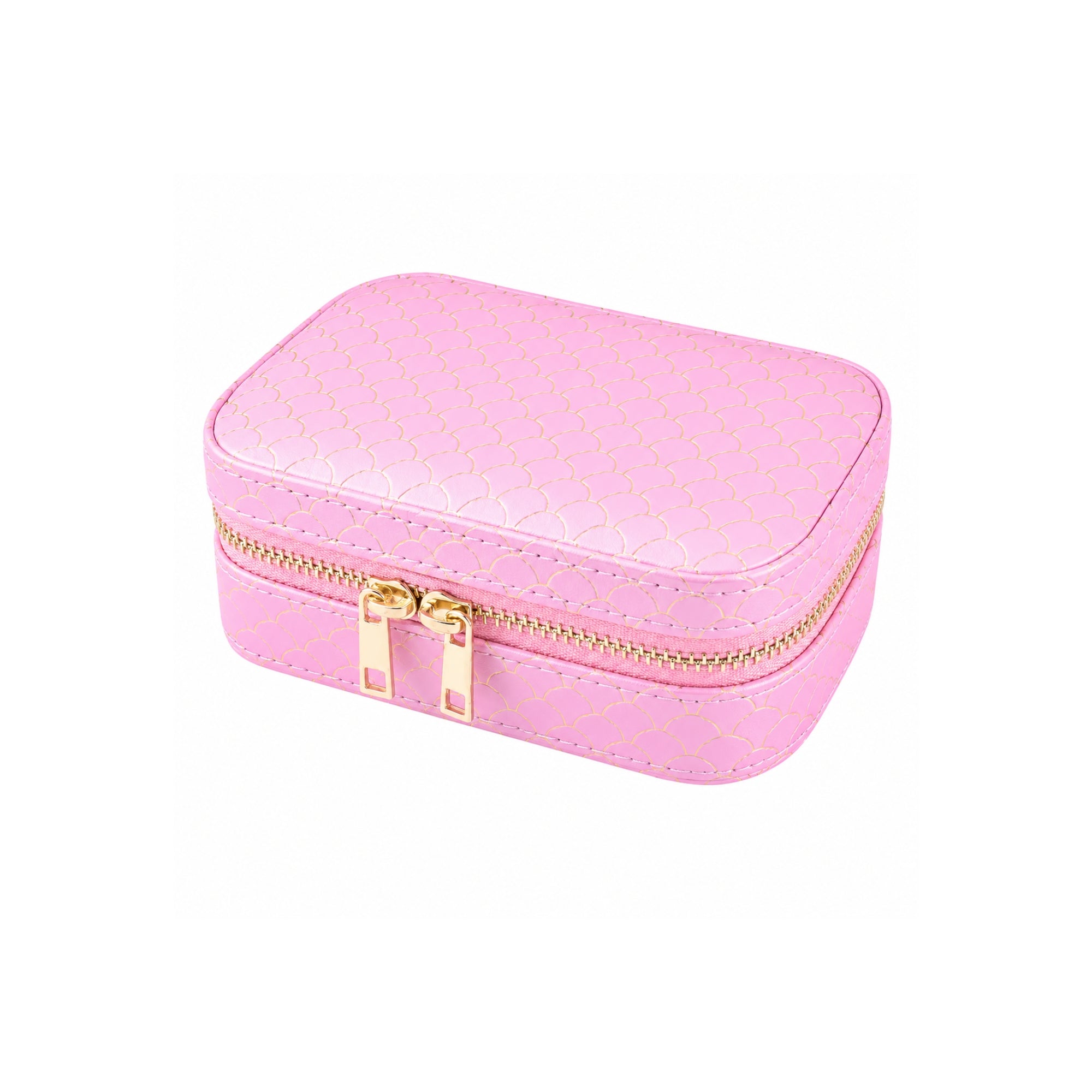 Mermaid Scale Jewelry Case | Pink