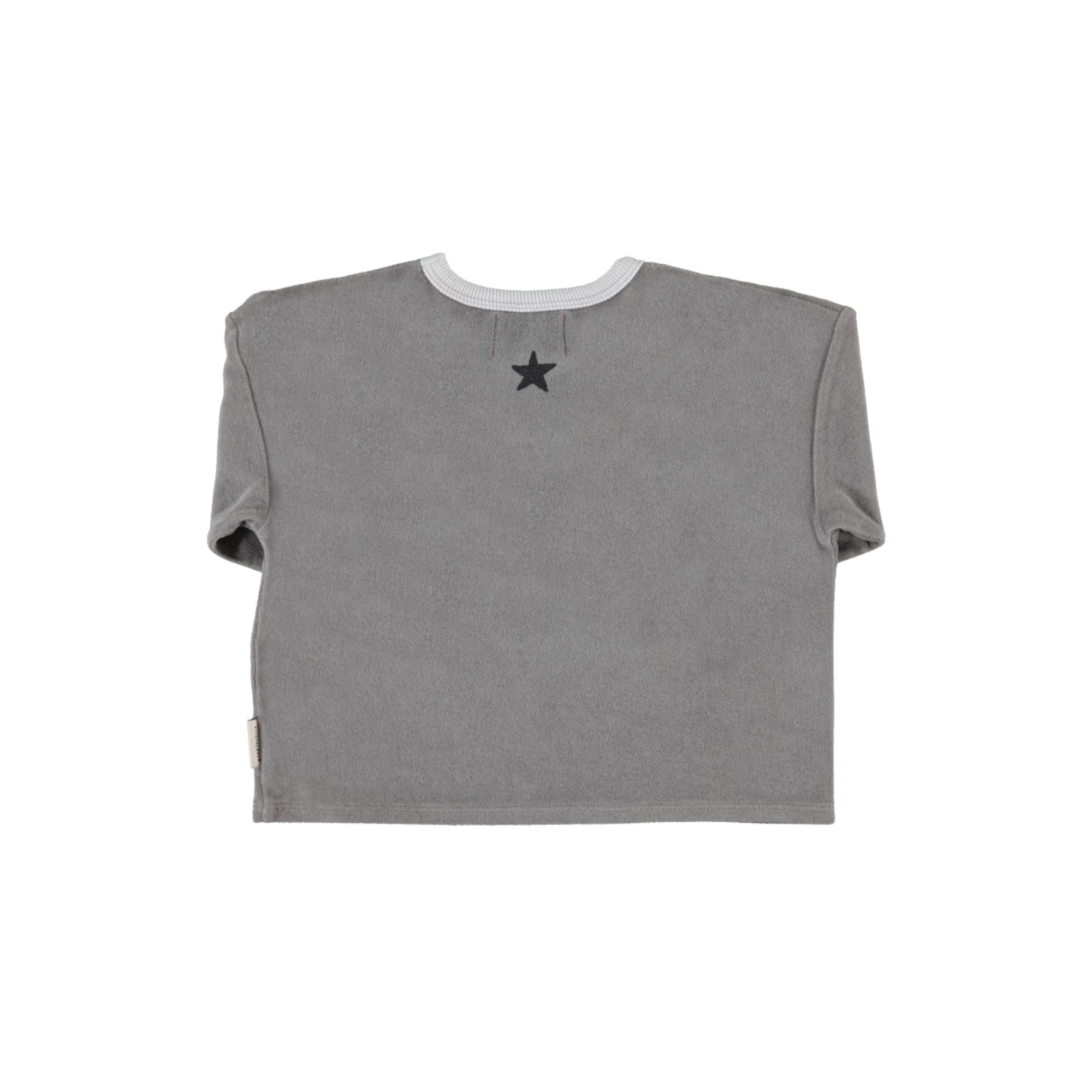 Terry Cotton T-shirt | Grey