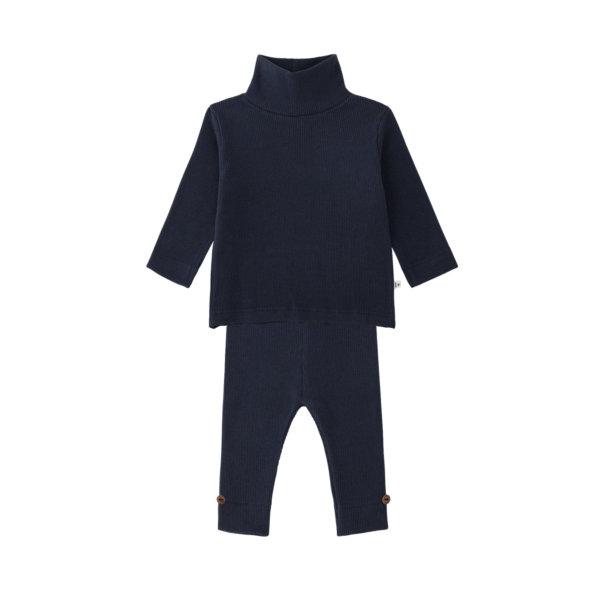 Lodi Turtle Neck & Leggings Set | Blue