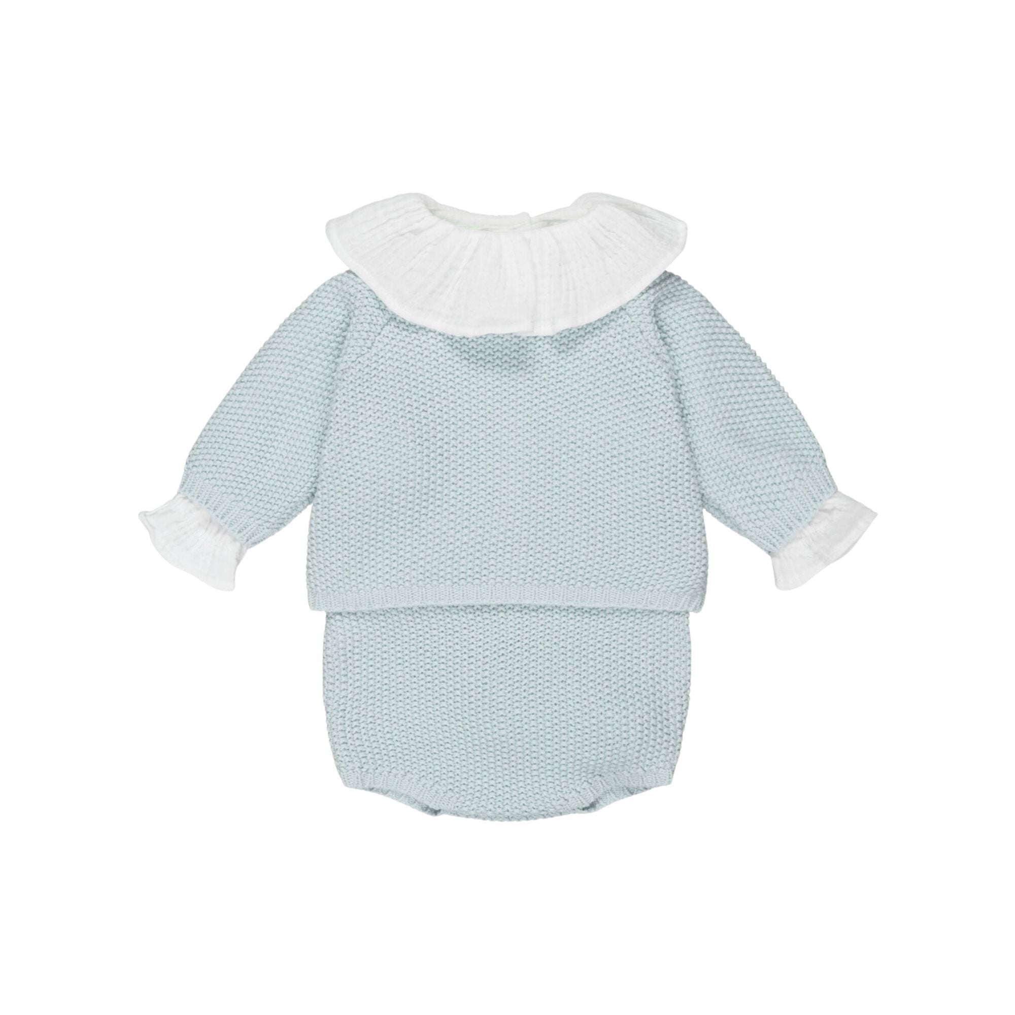 Tricot Newborn Set | Bambula Blue