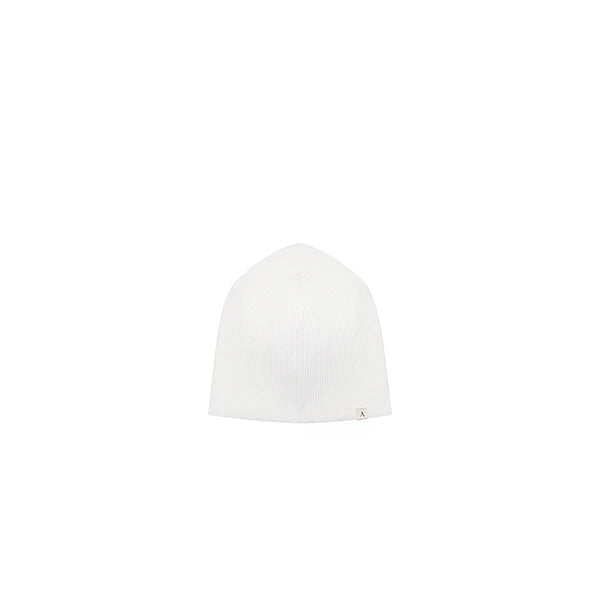 Rib Beanie | White