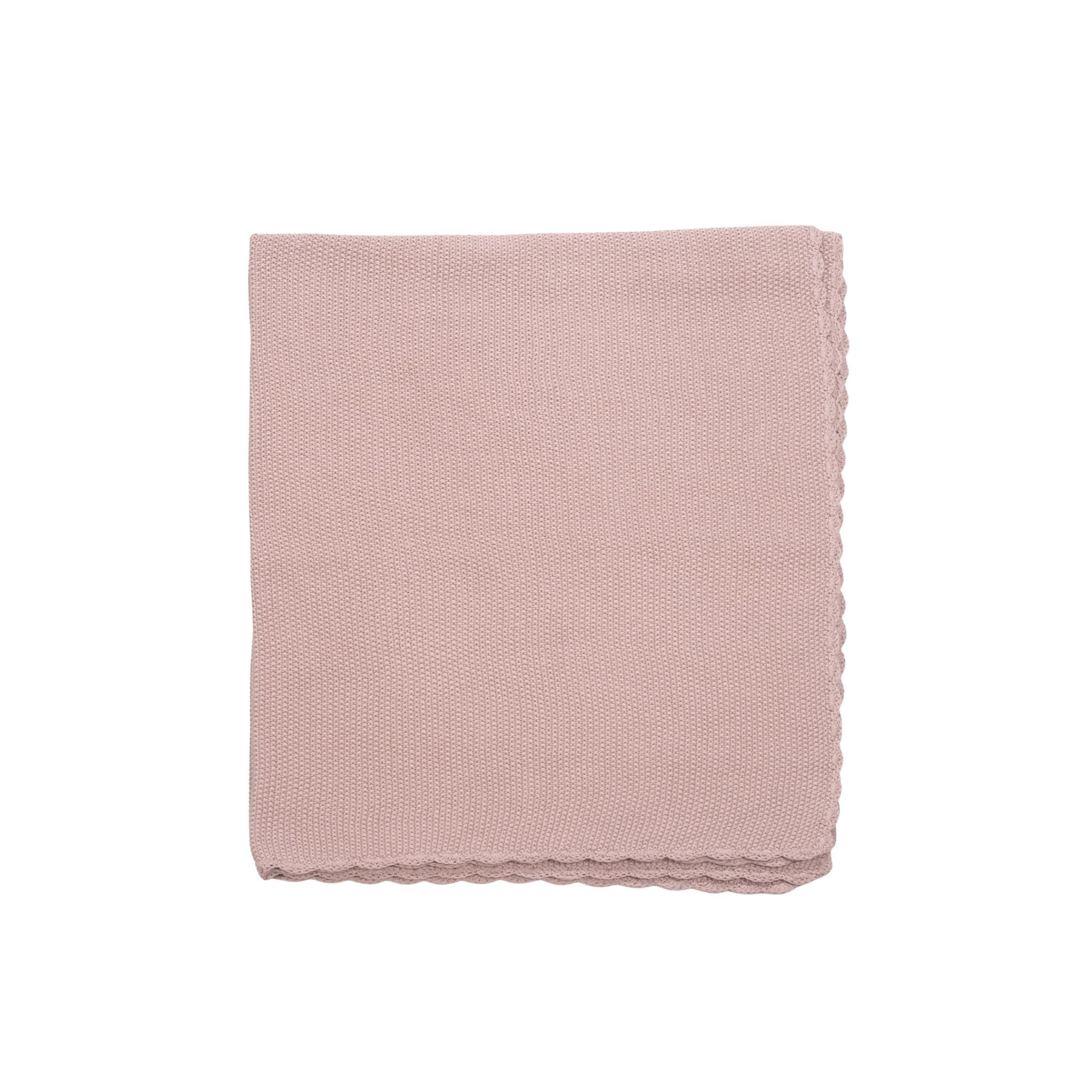 Tricot Baby Blanket | Pink