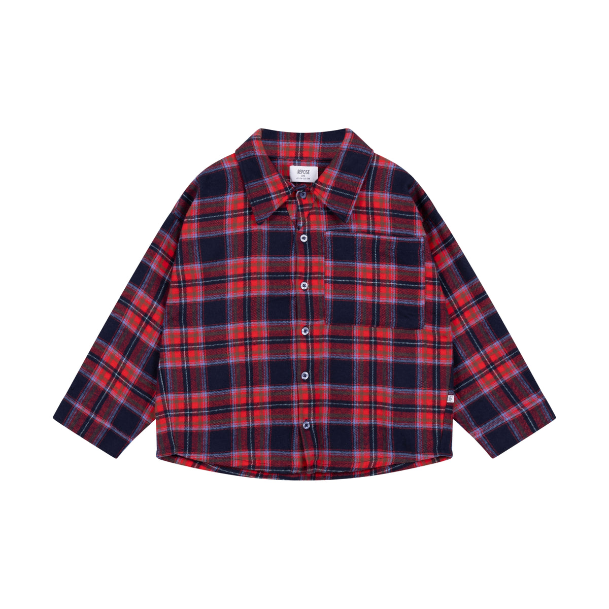 Shirt | Firecracker Horizon Check