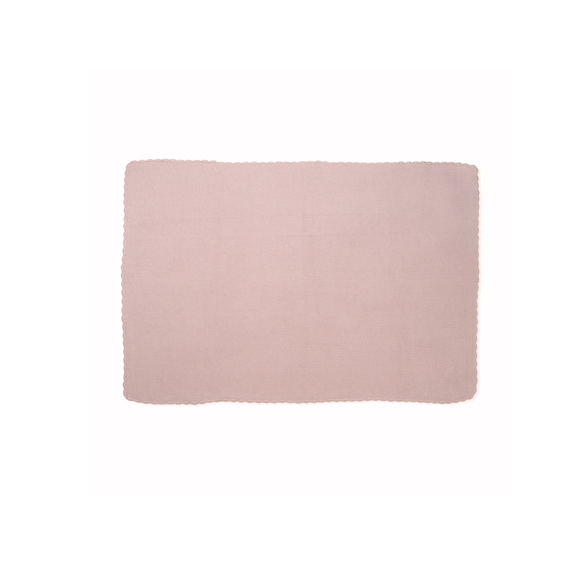 Tricot Baby Blanket | Pink