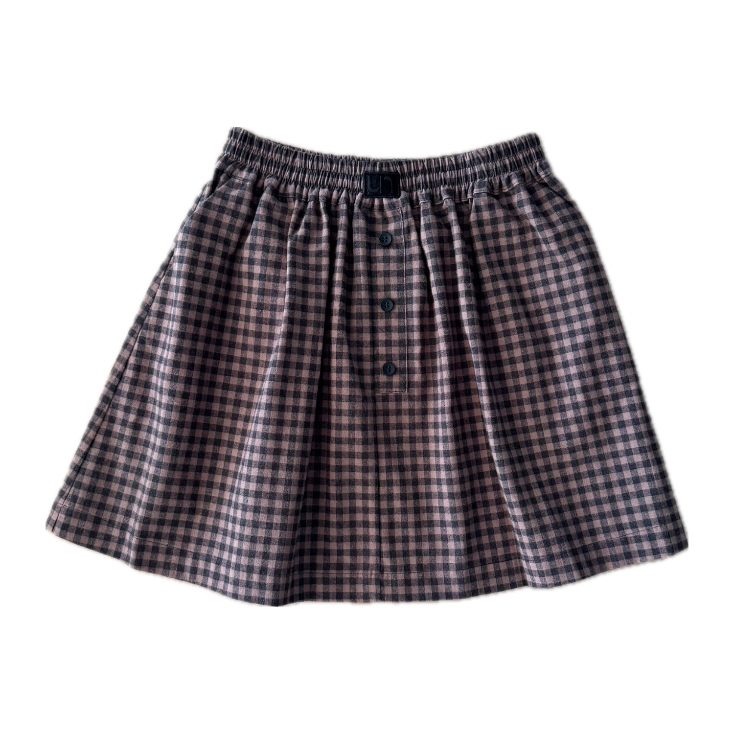 Parana Skirt | Brown Checks