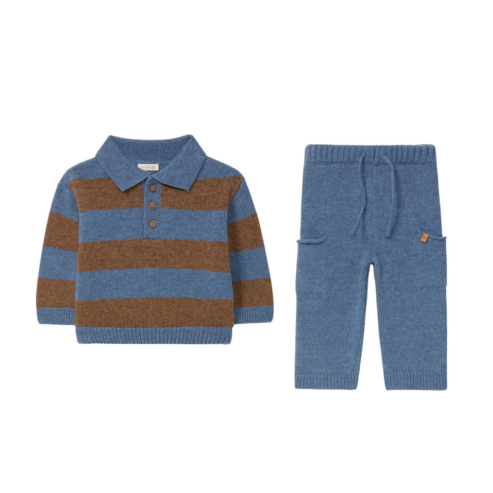 Polo Sweater Set | Blue Jeans